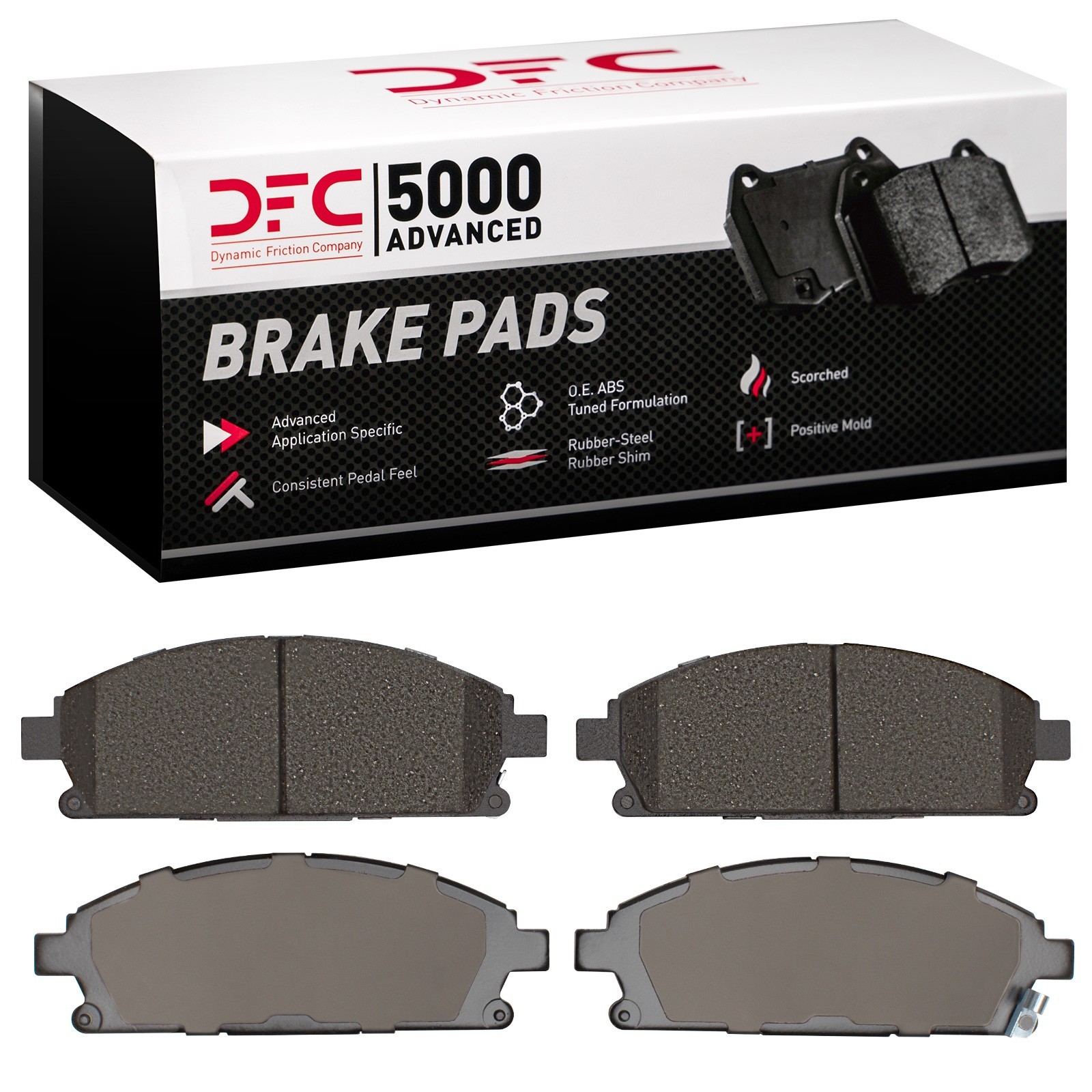 DYN-1551-0691-00 DFC 5000 Advanced Brake Pads - Ceramic - Image 2