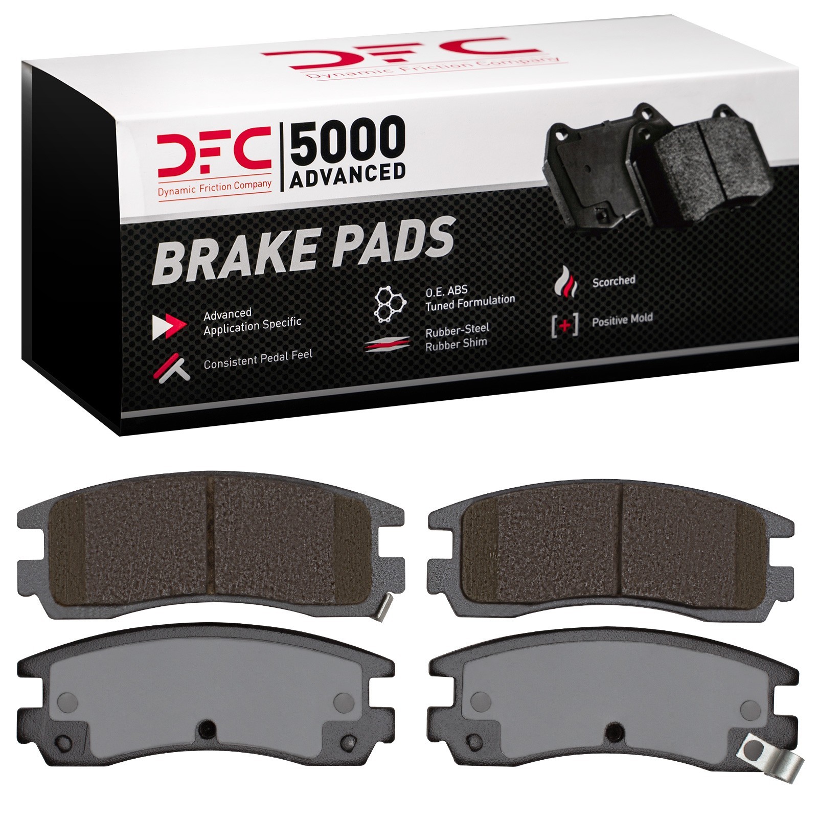 DYN-1551-0698-00 DFC 5000 Advanced Brake Pads - Ceramic - Image 2