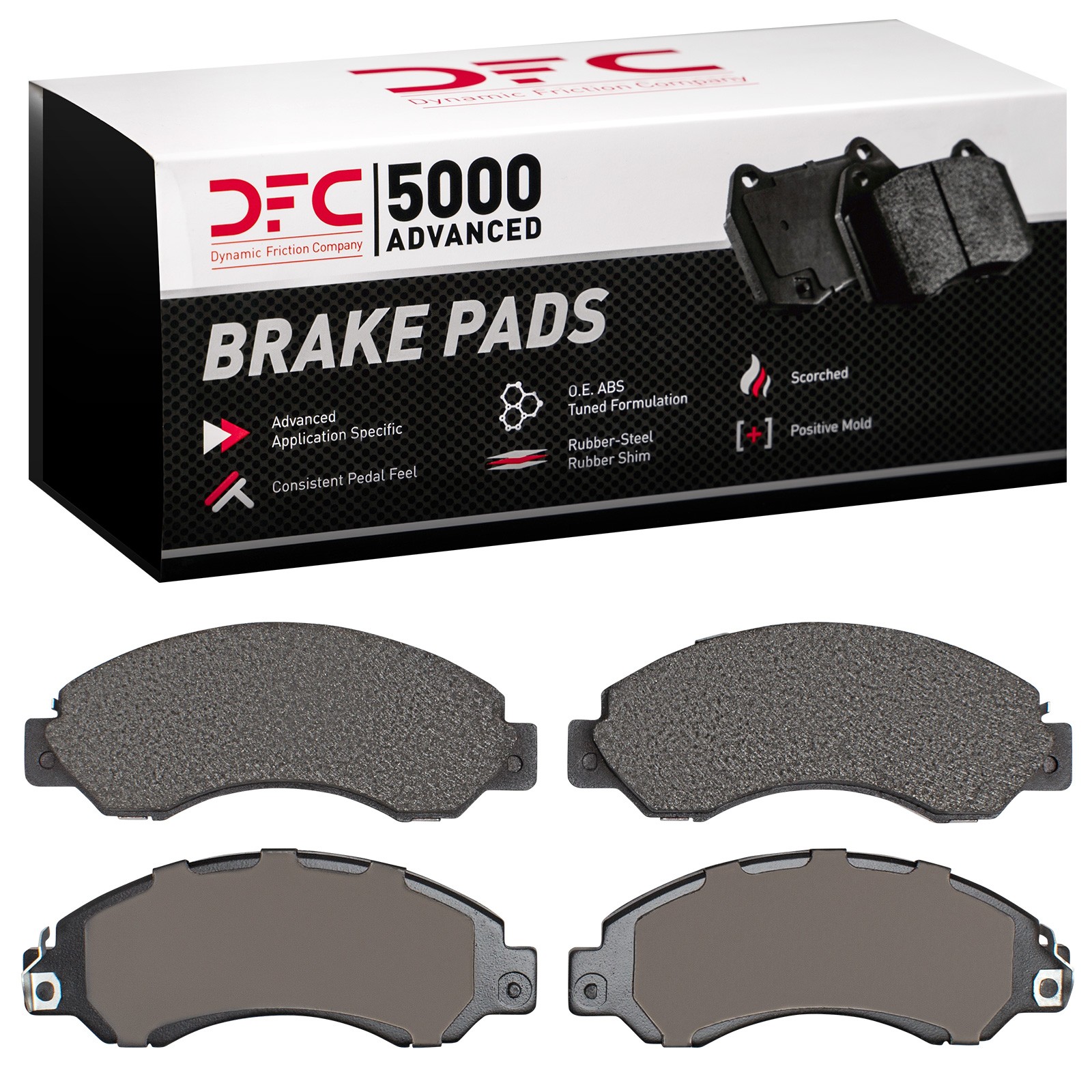 DYN 1551-0701-00 DFC 5000 Advanced Brake Pads - Image 2
