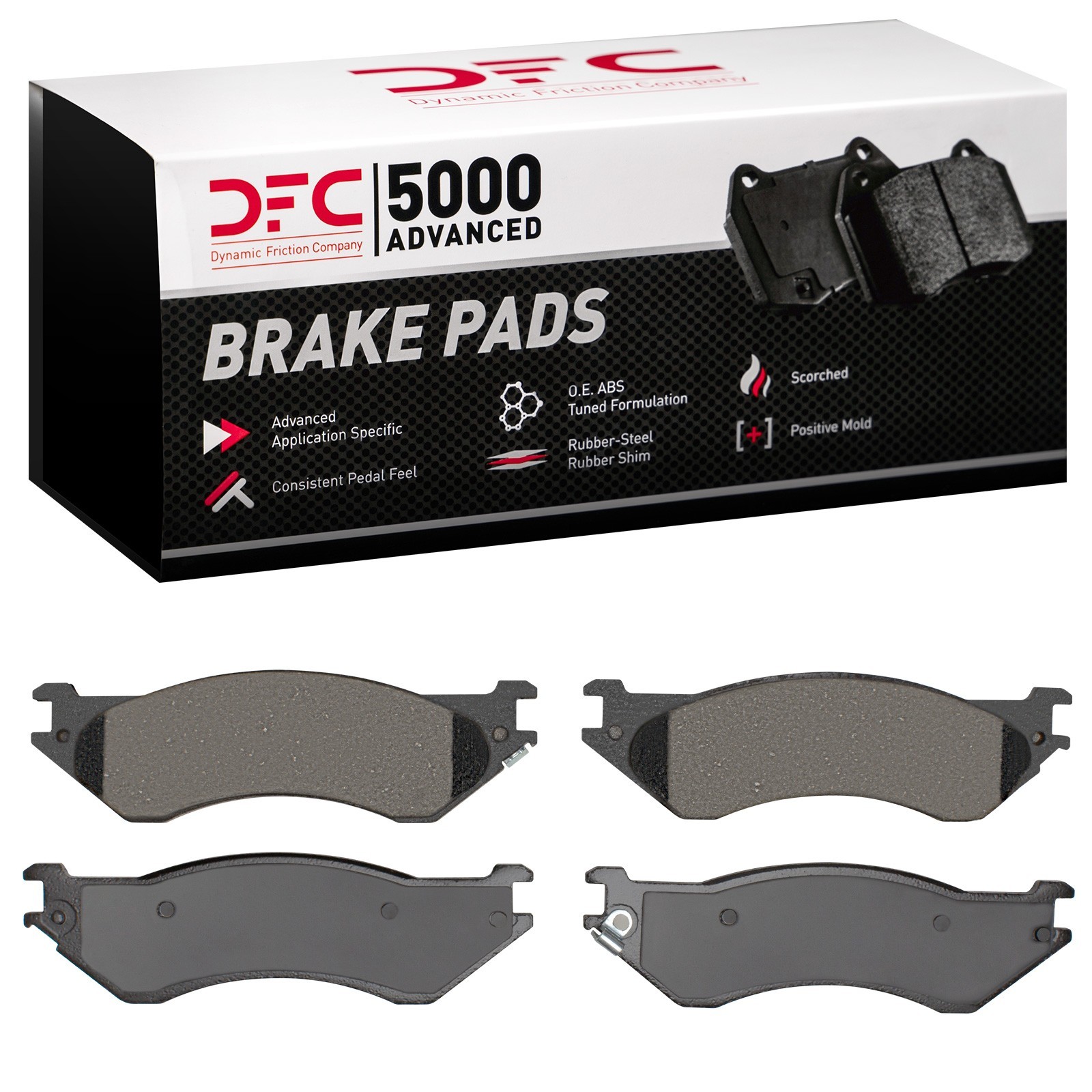 DYN-1551-0702-00 DFC 5000 Advanced Brake Pads - Semi Metallic - Image 2