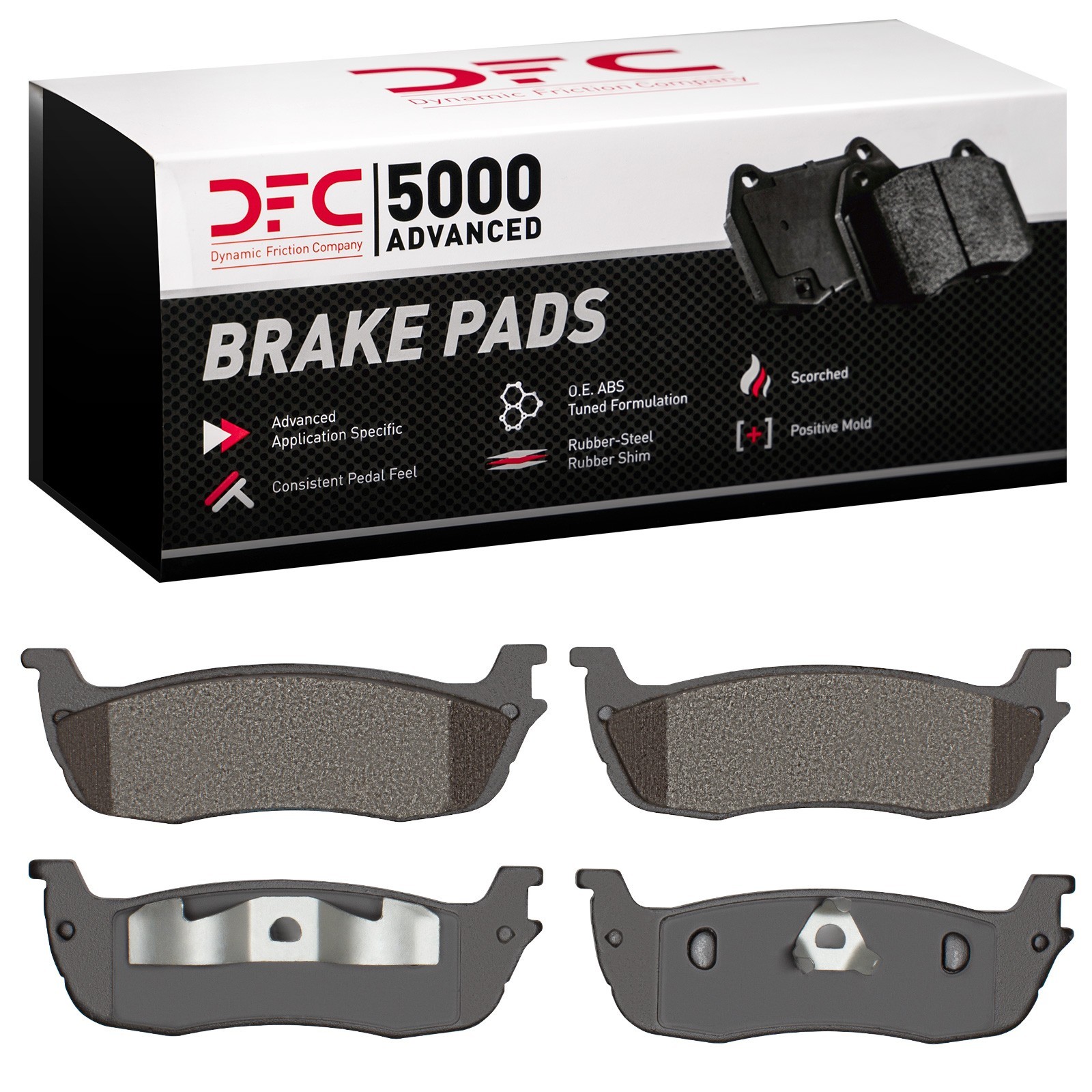 DYN-1551-0711-00 DFC 5000 Advanced Brake Pads - Semi Metallic - Image 2