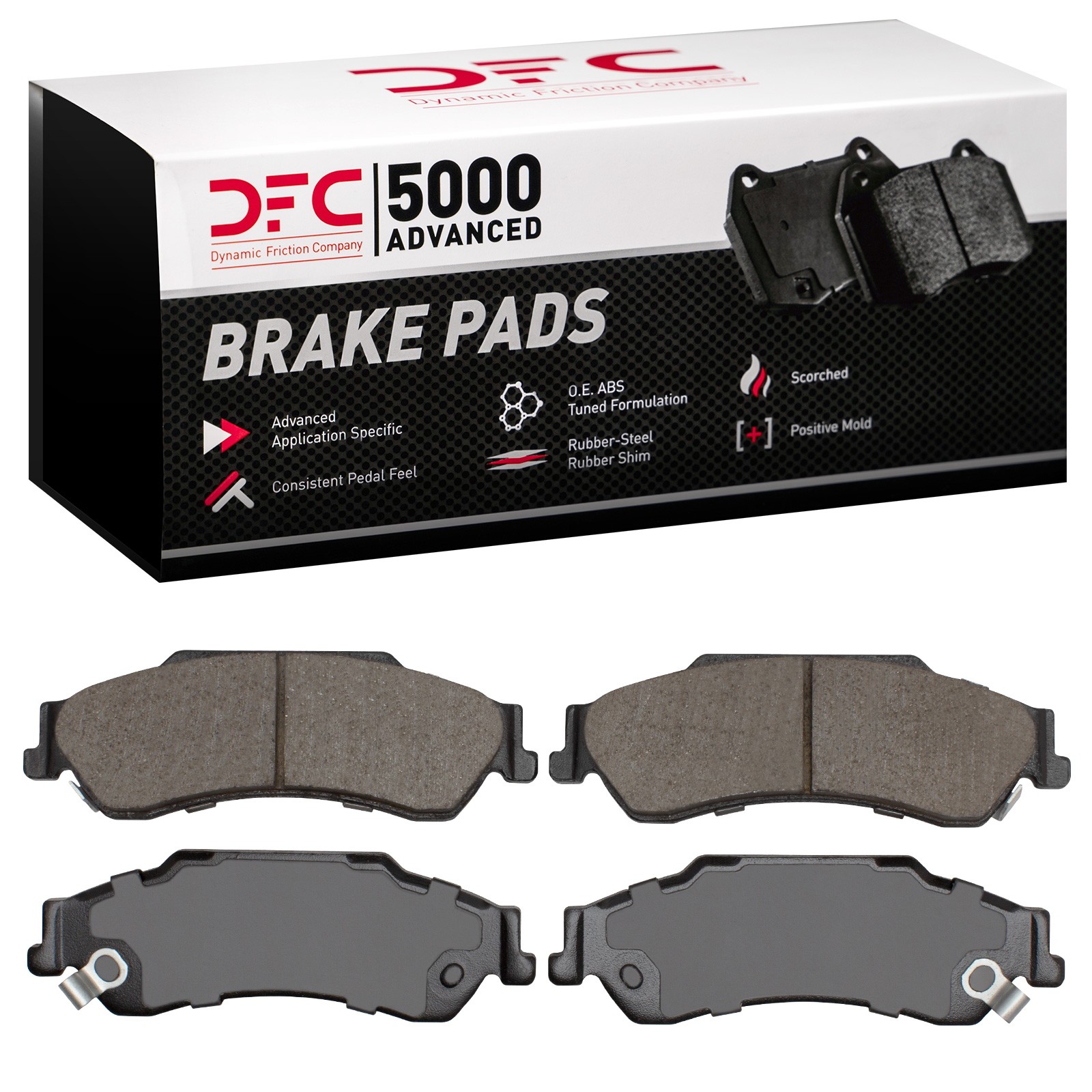 DYN-1551-0729-00 DFC 5000 Advanced Brake Pads - Ceramic - Image 2
