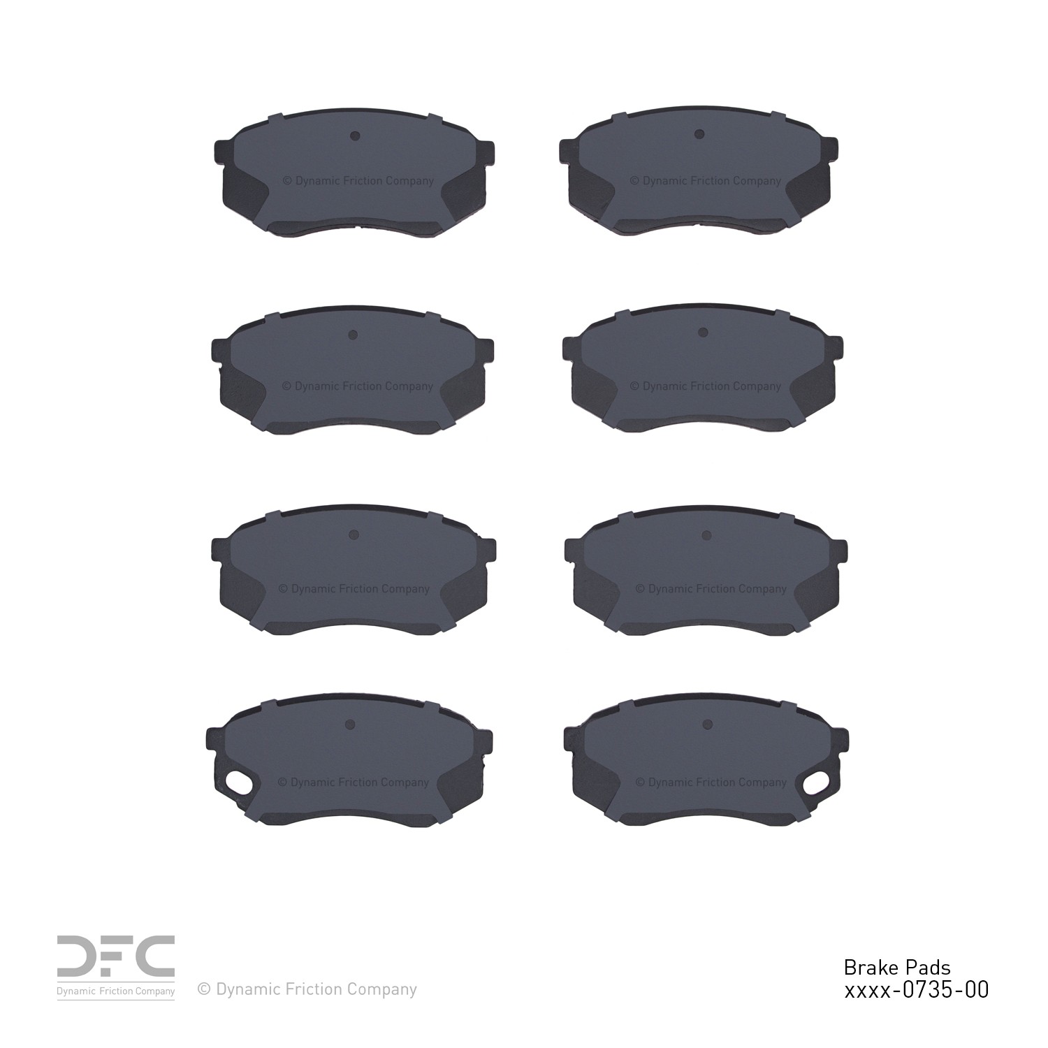 DYN 1551-0735-00 DFC 5000 Advanced Brake Pads