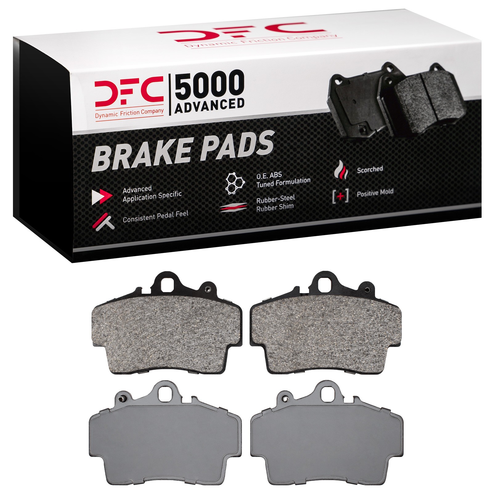 DYN 1551-0737-00 DFC 5000 Advanced Brake Pads - Low Metallic - Image 2