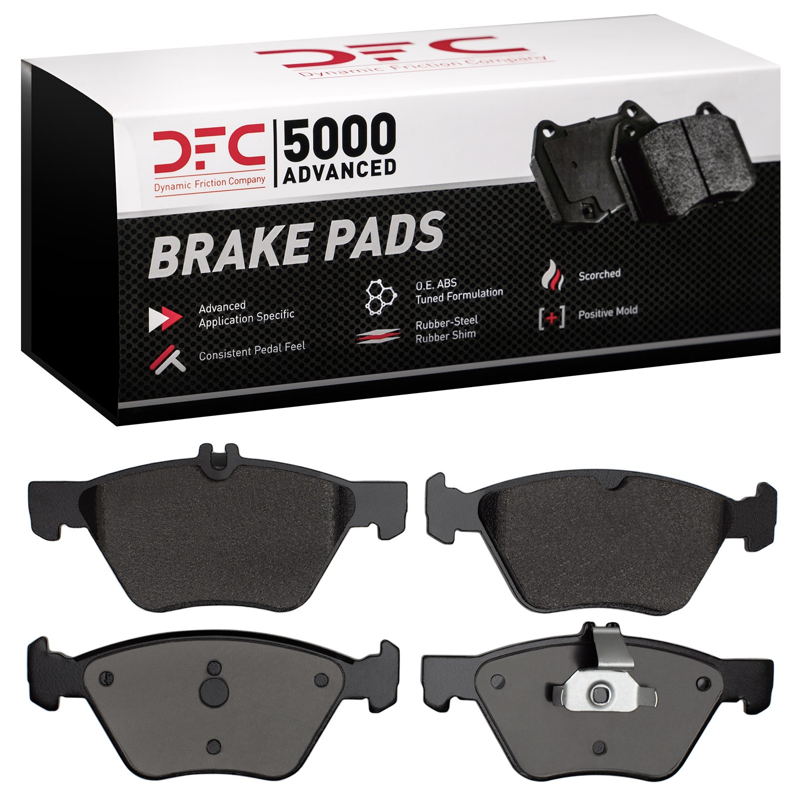 DYN 1551-0740-00 DFC 5000 Advanced Brake Pads - Low Metallic - Image 2
