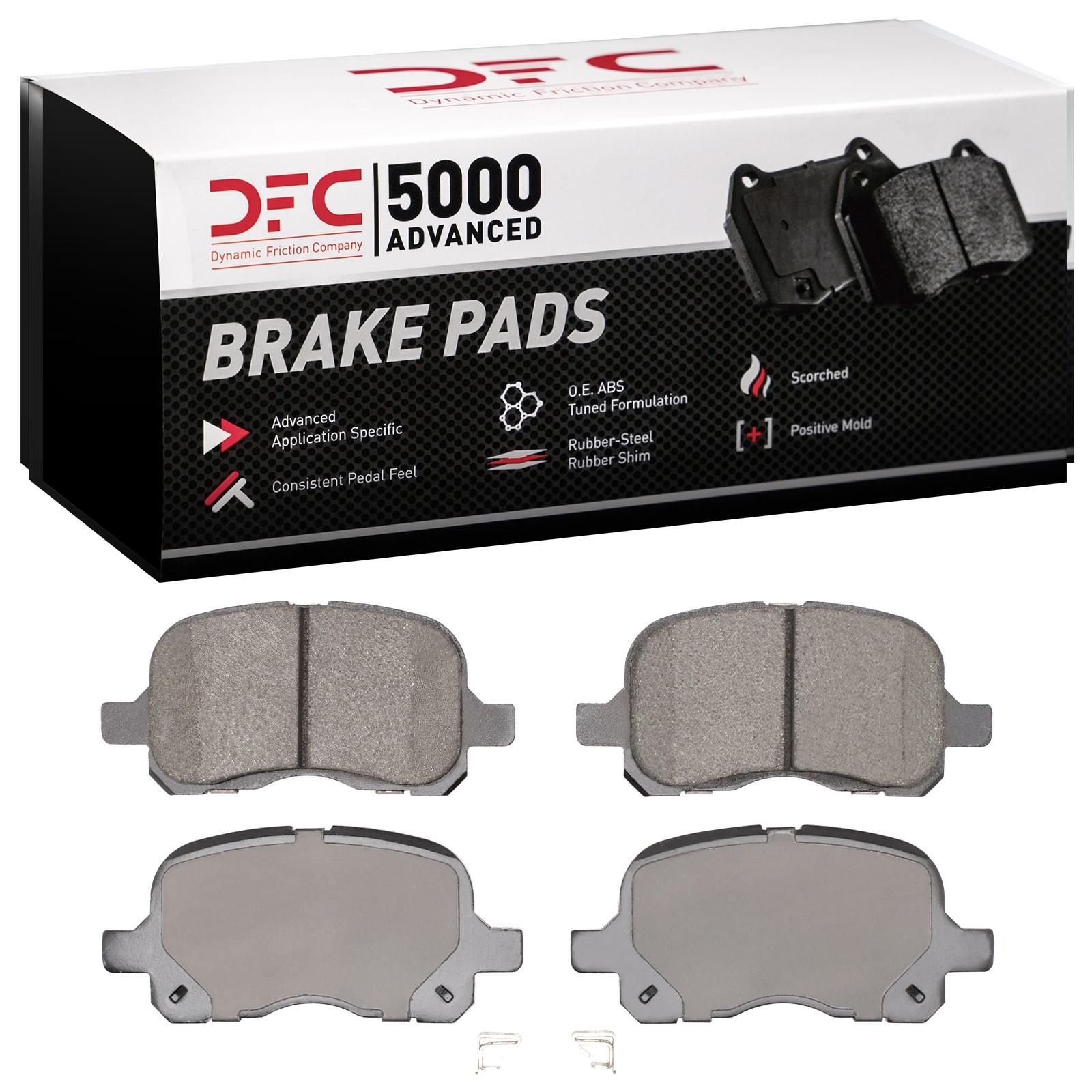 DYN-1551-0741-00 DFC 5000 Advanced Brake Pads - Ceramic - Image 2