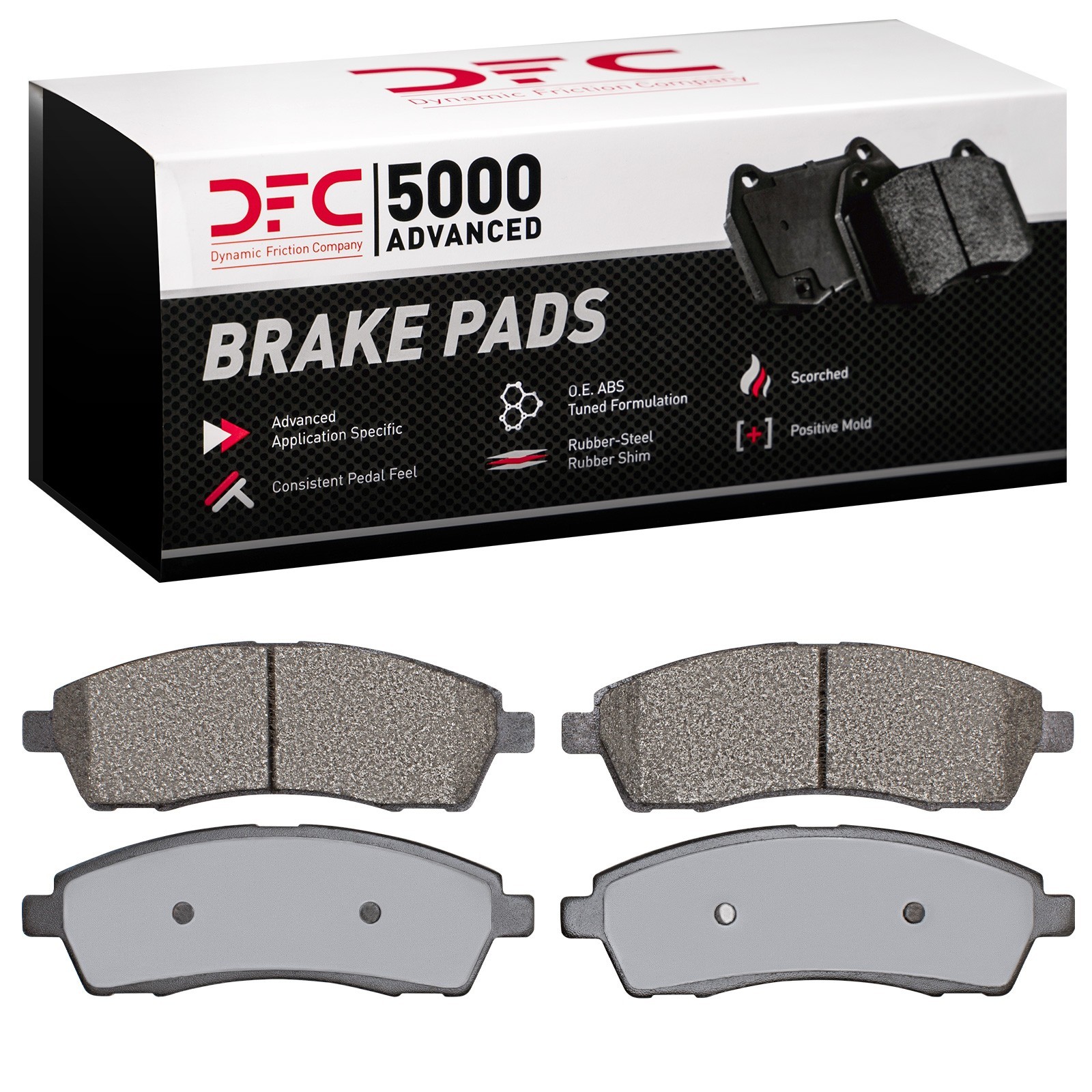 DYN 1551-0757-00 DFC 5000 Advanced Brake Pads - Semi Metallic - Image 2