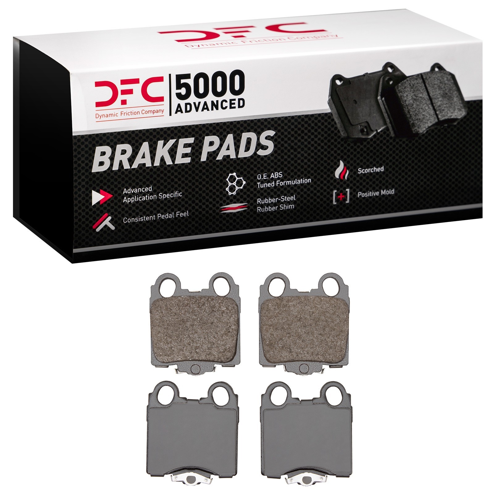DYN-1551-0771-00 DFC 5000 Advanced Brake Pads - Ceramic - Image 2
