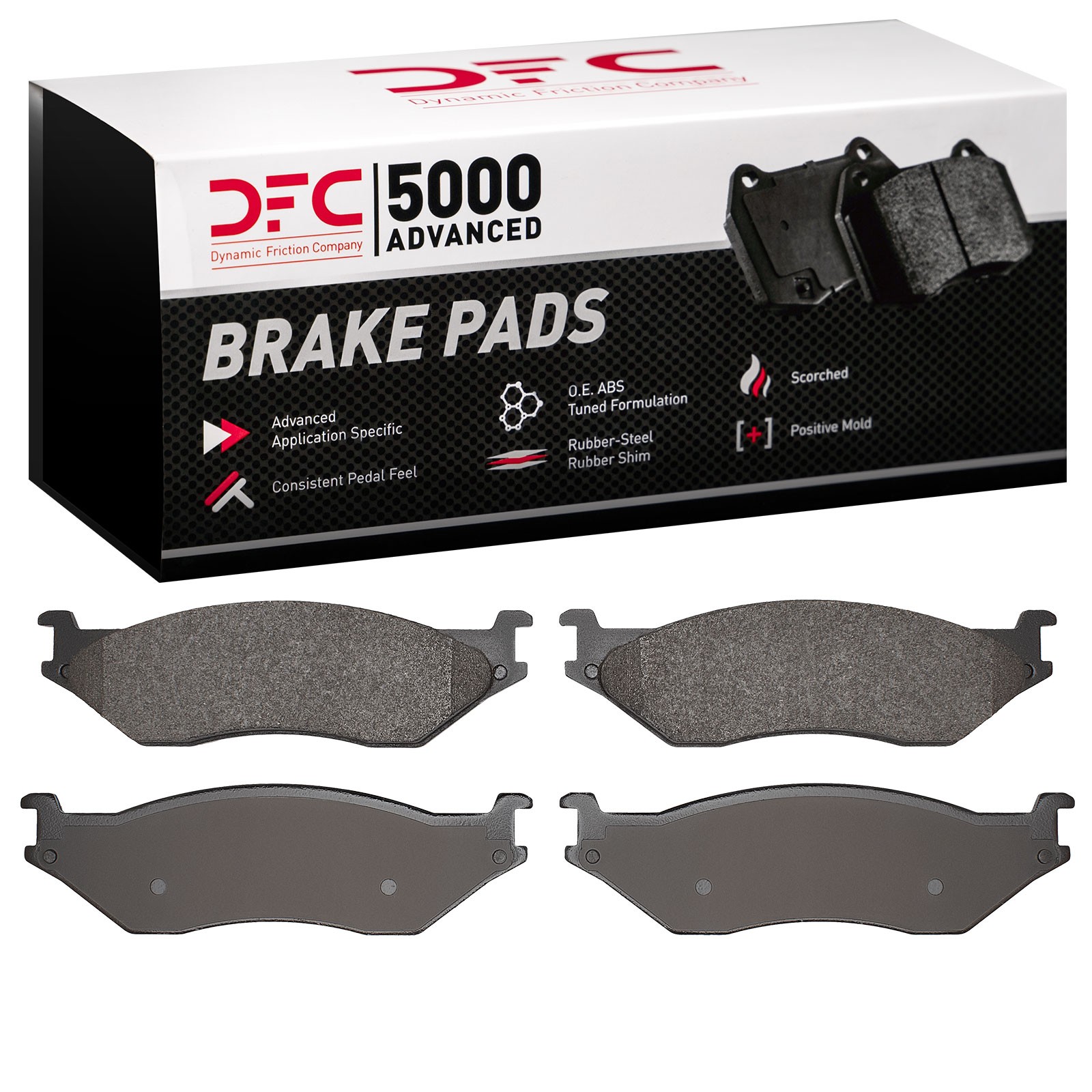 DYN 1551-0777-00 DFC 5000 Advanced Brake Pads - Semi Metallic - Image 2