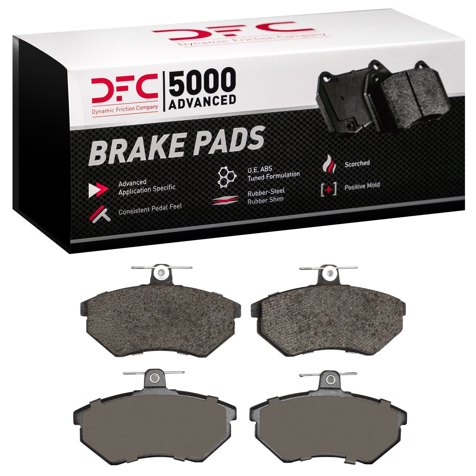 DYN 1551-0780-00 DFC 5000 Advanced Brake Pads - Low Metallic - Image 2