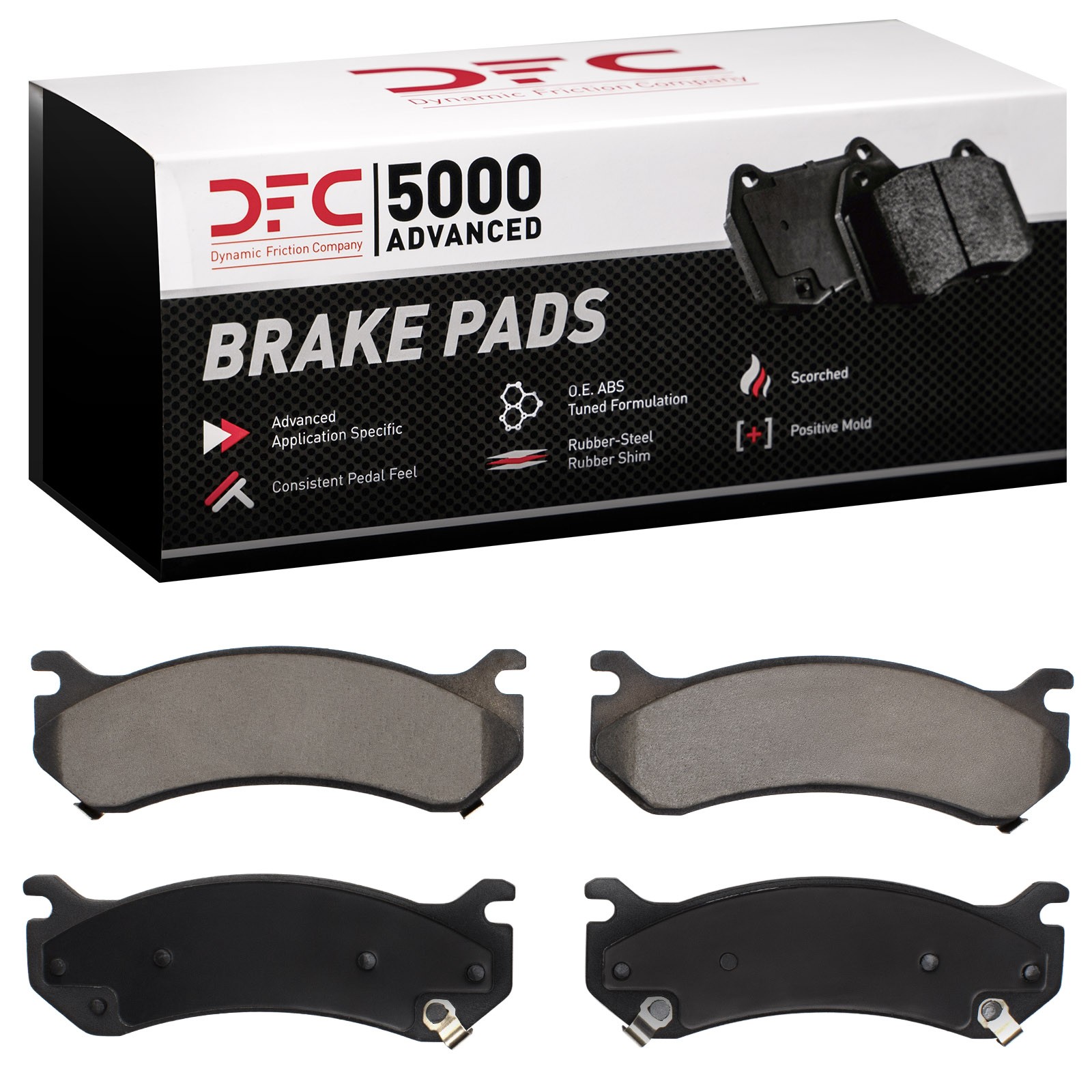 DYN-1551-0785-00 DFC 5000 Advanced Brake Pads - Ceramic - Image 2