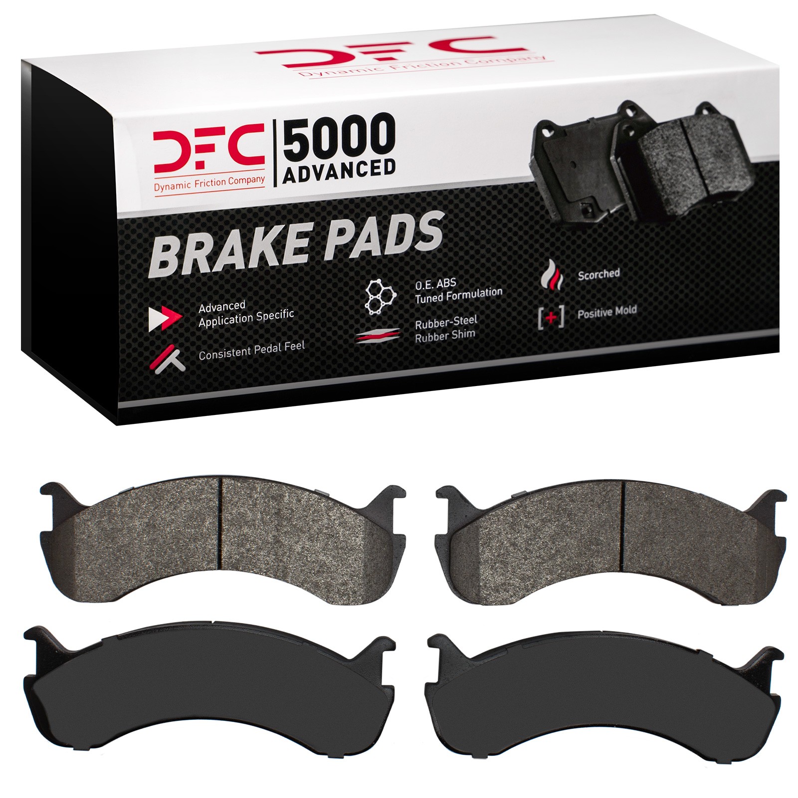 DYN 1551-0786-10 DFC 5000 Advanced Brake Pads - Semi Metallic - Image 2