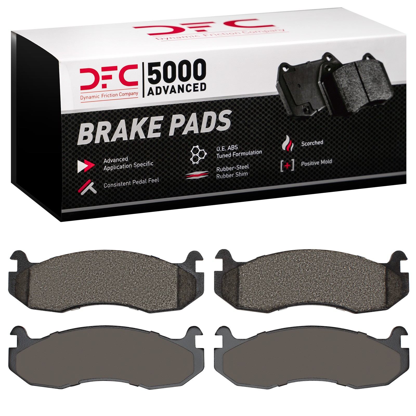 DYN 1551-0788-00 DFC 5000 Advanced Brake Pads - Semi Metallic - Image 2