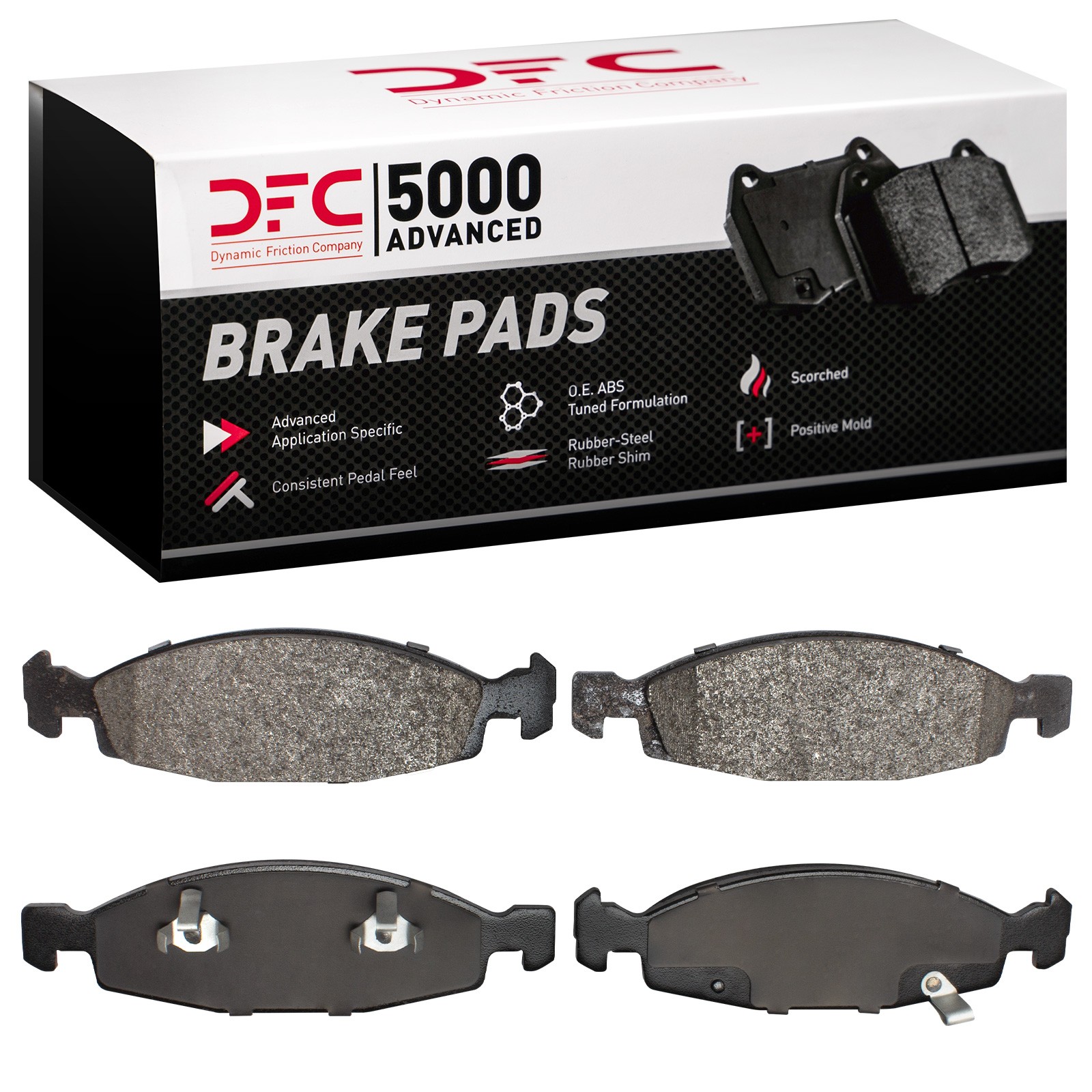 DYN 1551-0790-00 DFC 5000 Advanced Brake Pads - Semi Metallic - Image 2