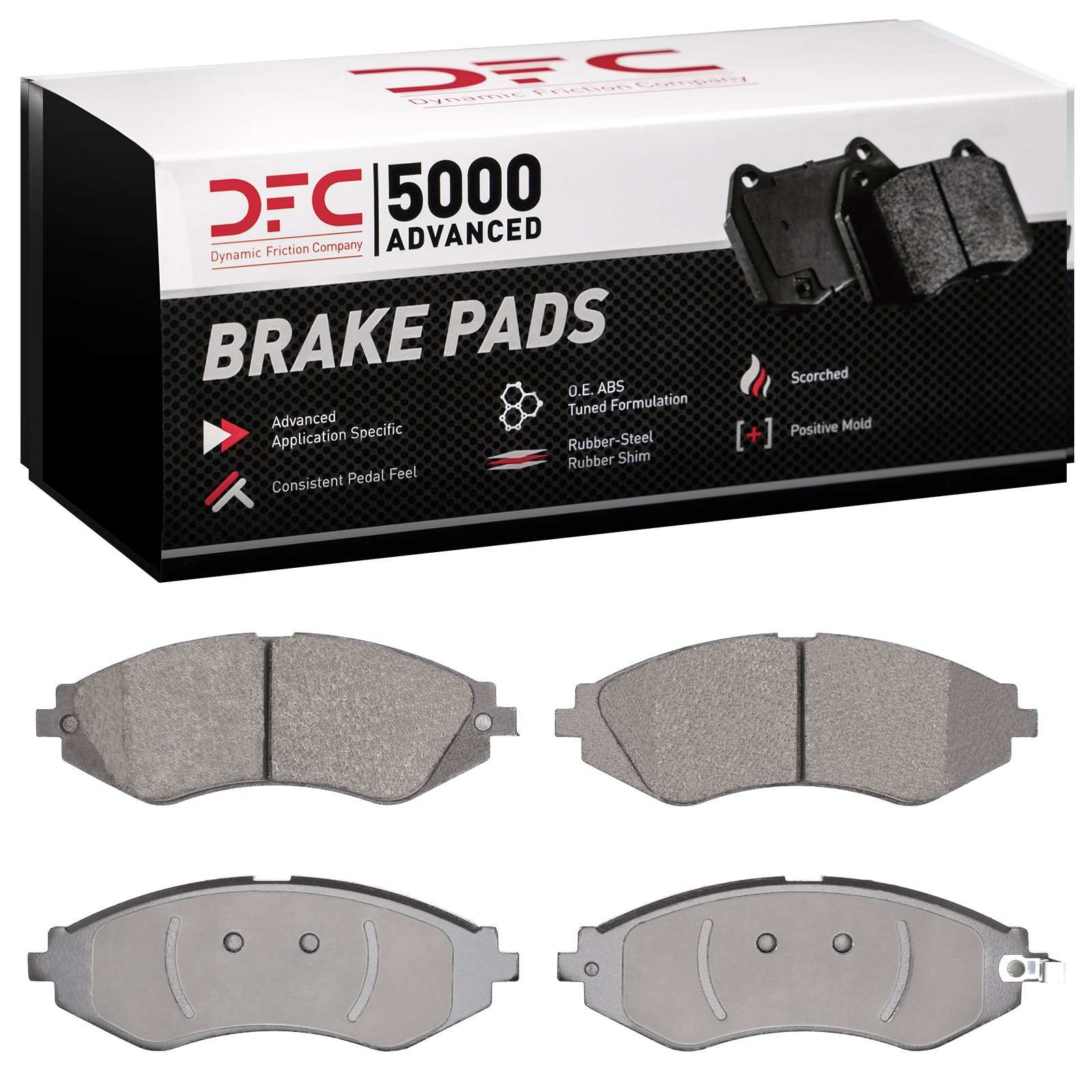 DYN-1551-0797-00 DFC 5000 Advanced Brake Pads - Ceramic - Image 2