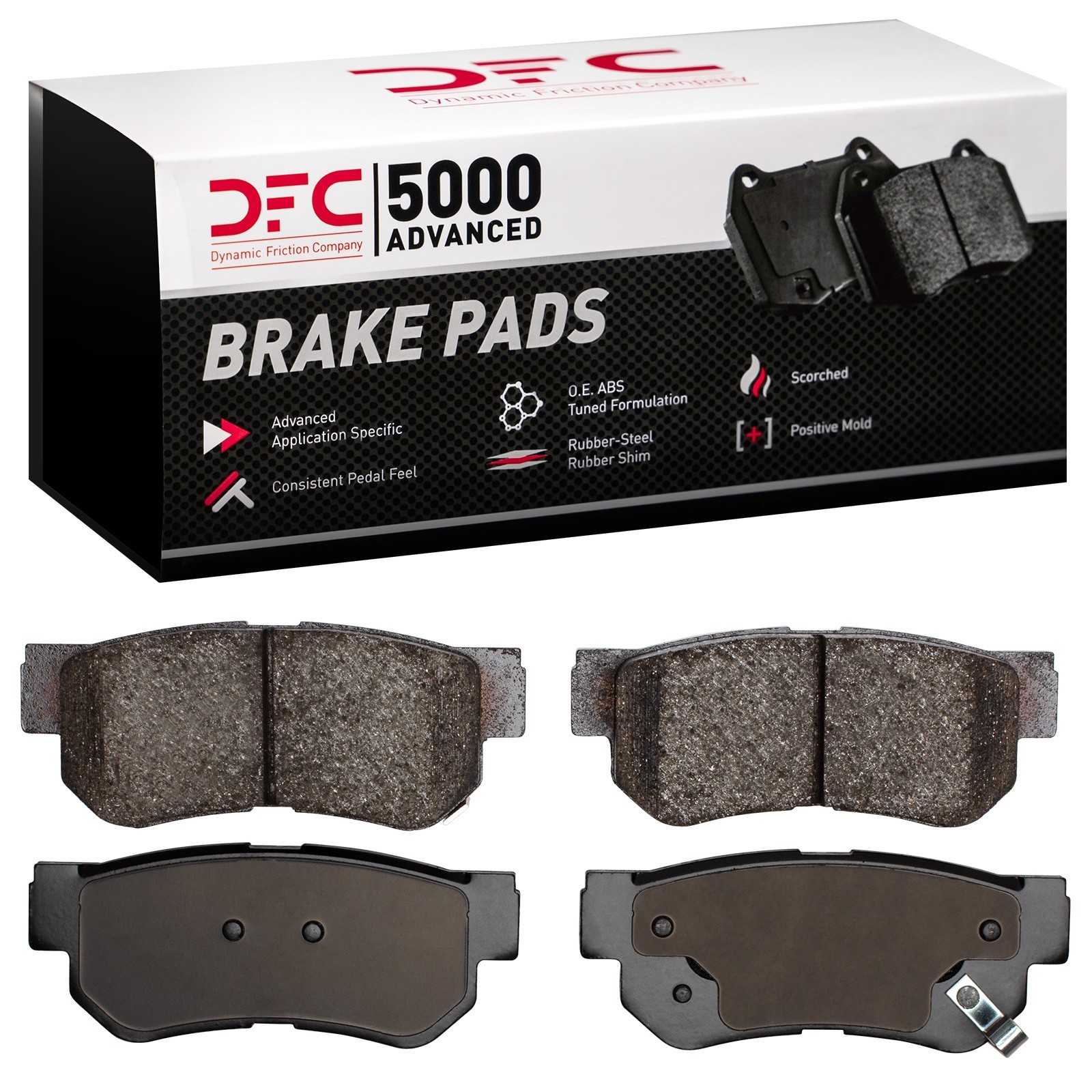 DYN-1551-0813-00 DFC 5000 Advanced Brake Pads - Ceramic - Image 2