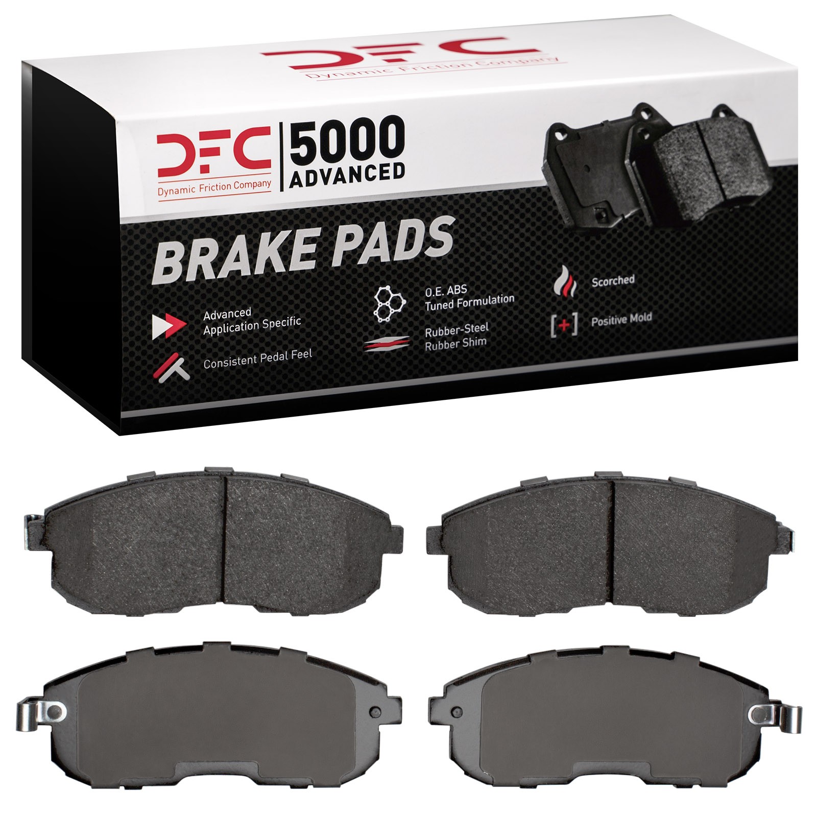 DYN-1551-0815-10 DFC 5000 Advanced Brake Pads - Ceramic - Image 2