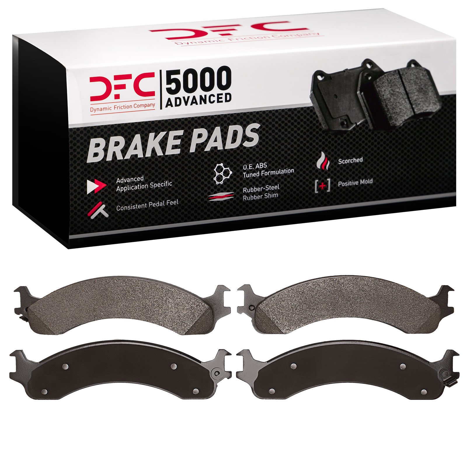 DYN 1551-0821-00 DFC 5000 Advanced Brake Pads - Semi Metallic - Image 2