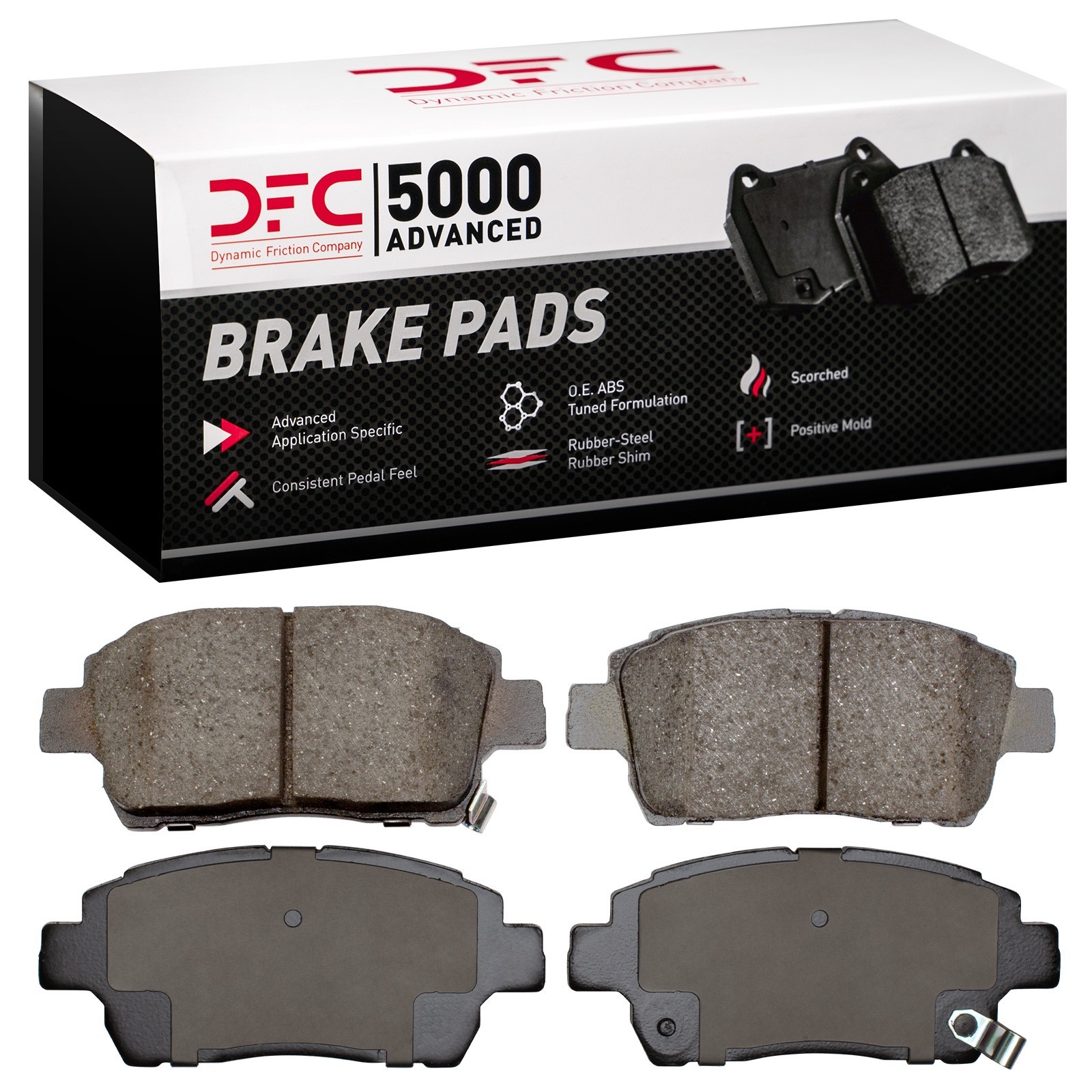 DYN-1551-0822-00 DFC 5000 Advanced Brake Pads - Ceramic - Image 2
