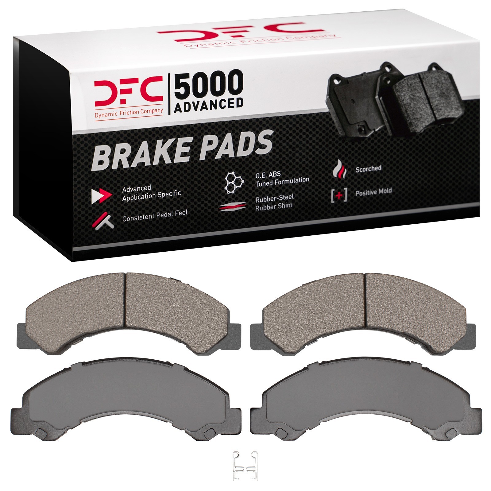 DYN 1551-0825-00 DFC 5000 Advanced Brake Pads - Semi Metallic - Image 2