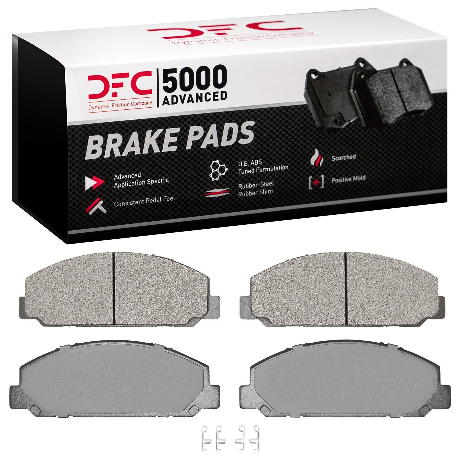 DYN 1551-0827-00 DFC 5000 Advanced Brake Pads - Semi Metallic - Image 2