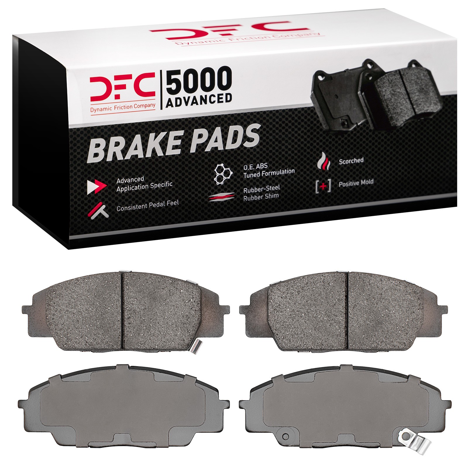DYN-1551-0829-00 DFC 5000 Advanced Brake Pads - Ceramic - Image 2