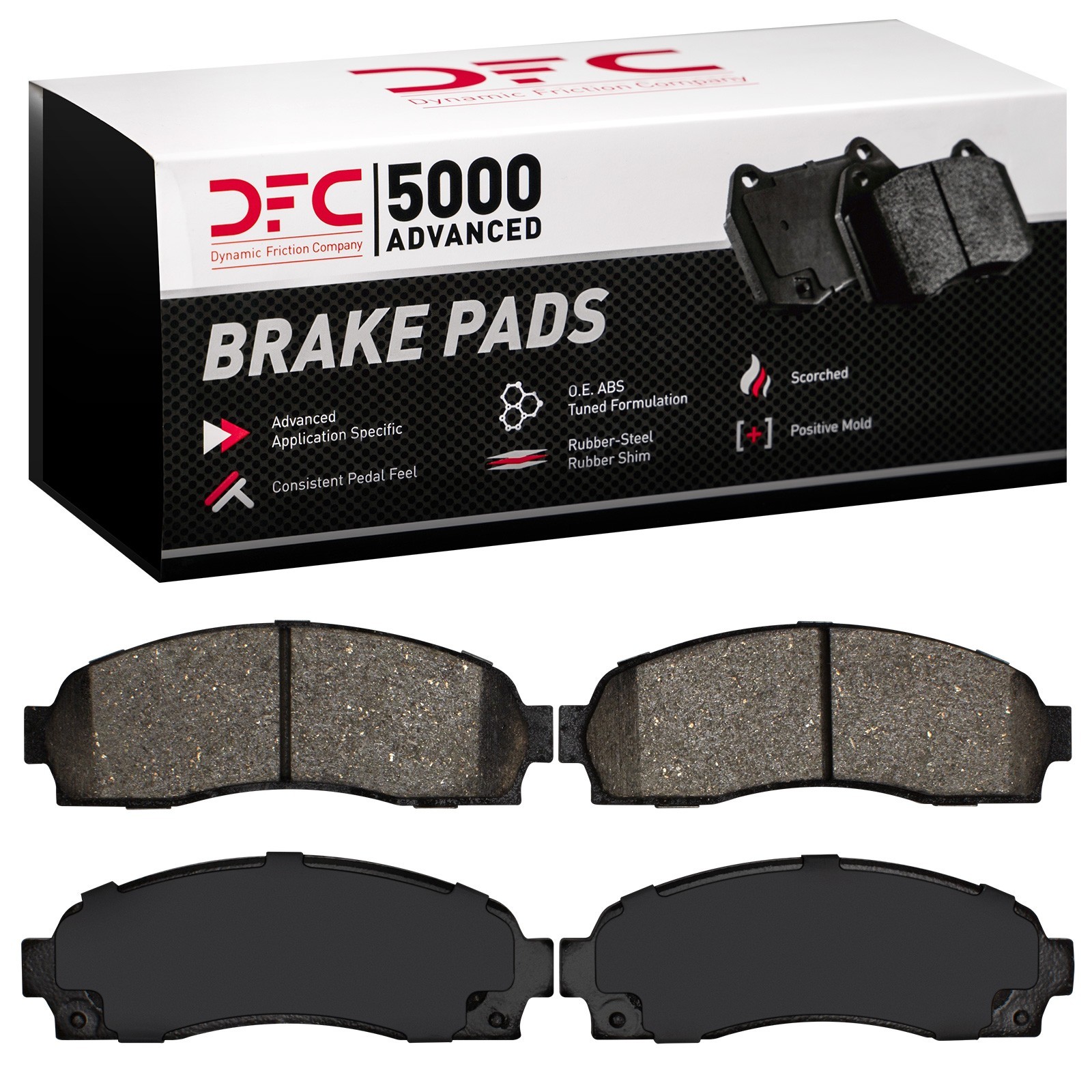 DYN-1551-0833-00 DFC 5000 Advanced Brake Pads - Ceramic - Image 2