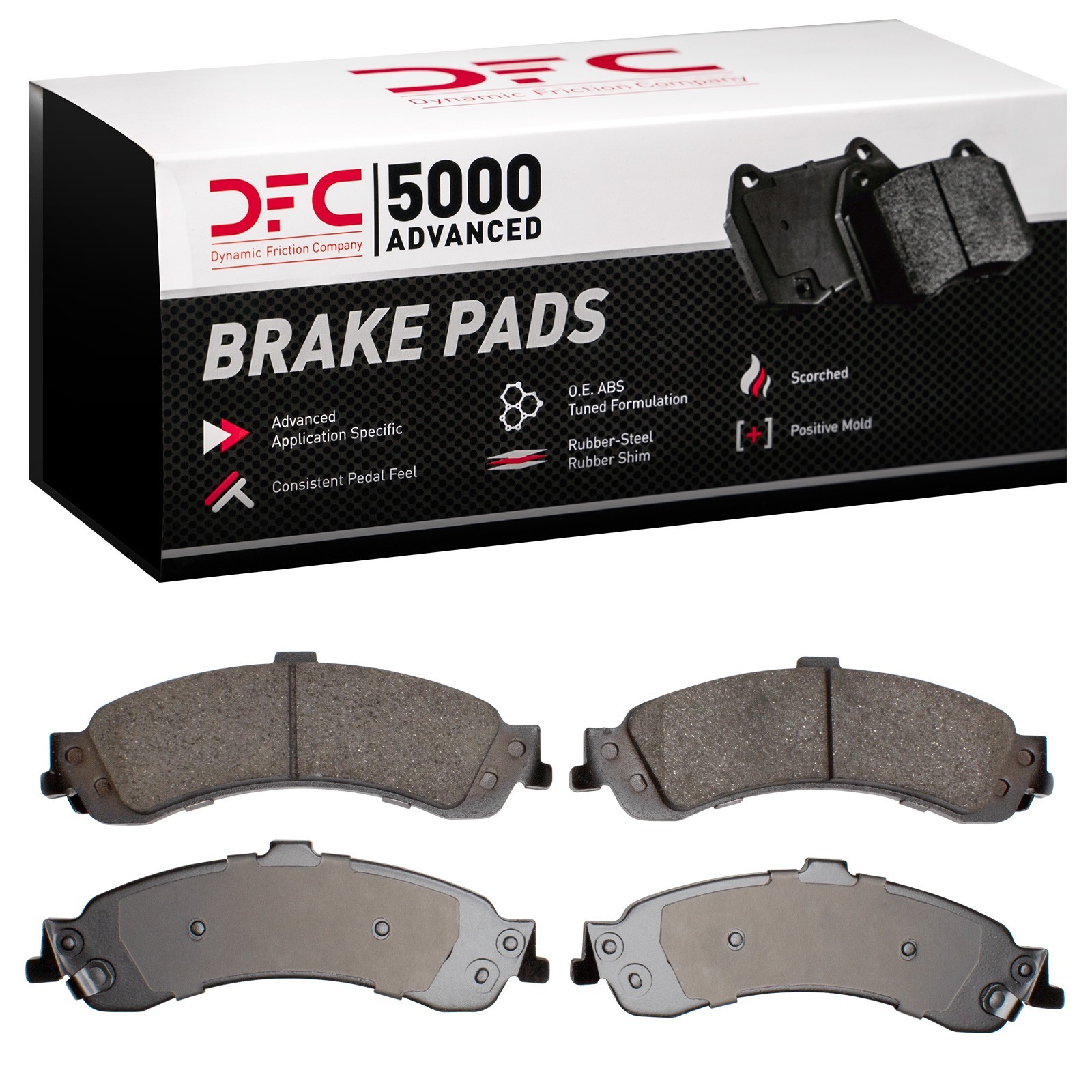 DYN-1551-0834-00 DFC 5000 Advanced Brake Pads - Ceramic - Image 2