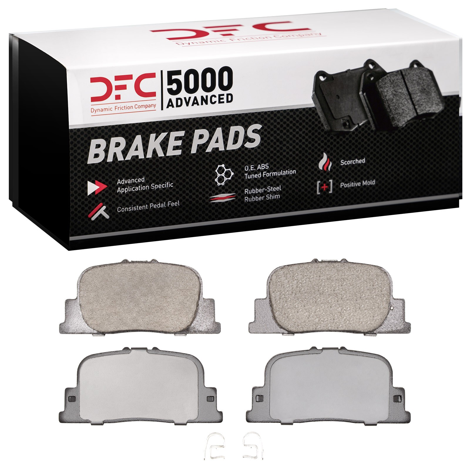 DYN 1551-0835-00 DFC 5000 Advanced Brake Pads - Ceramic - Image 2