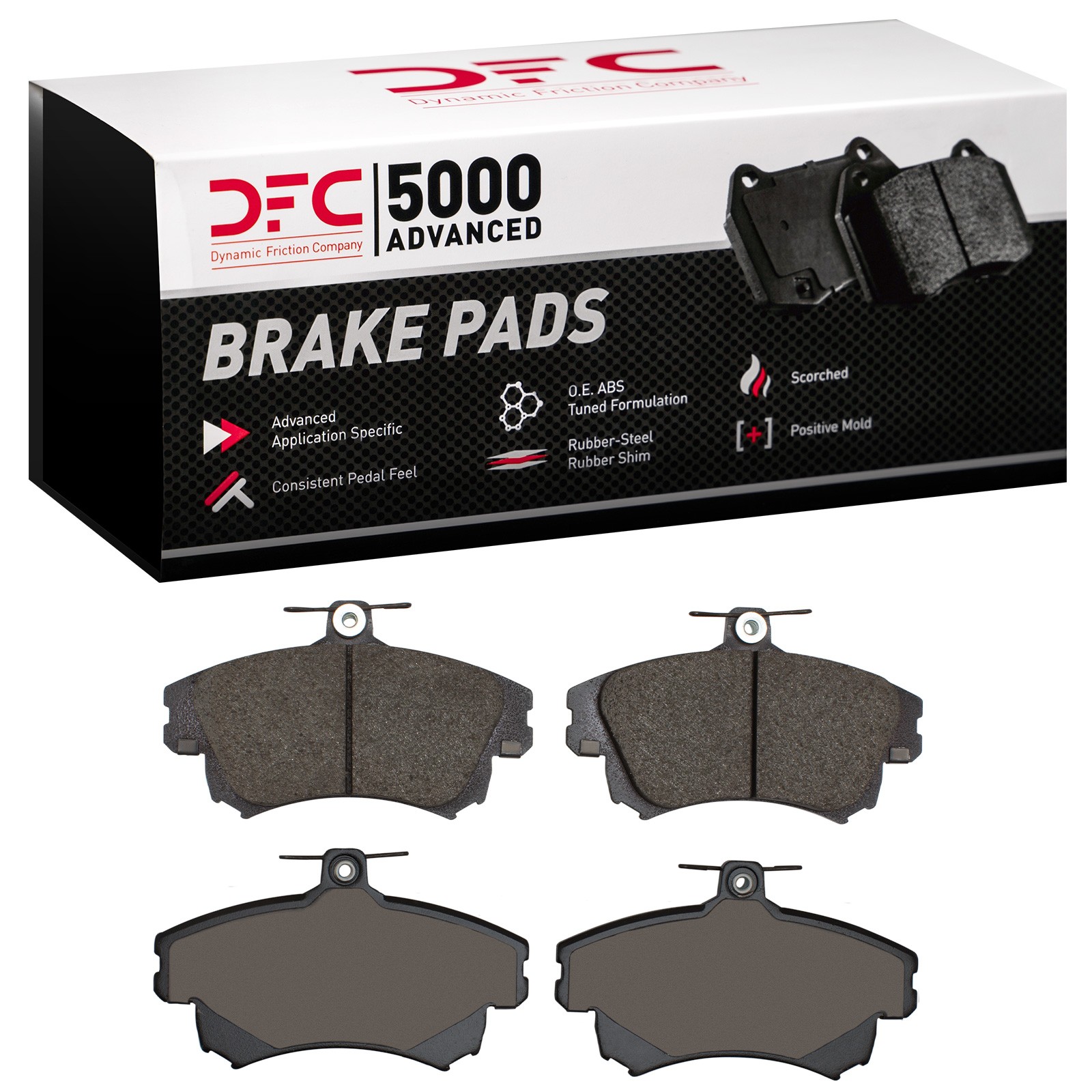 DYN 1551-0837-00 DFC 5000 Advanced Brake Pads - Low Metallic - Image 2