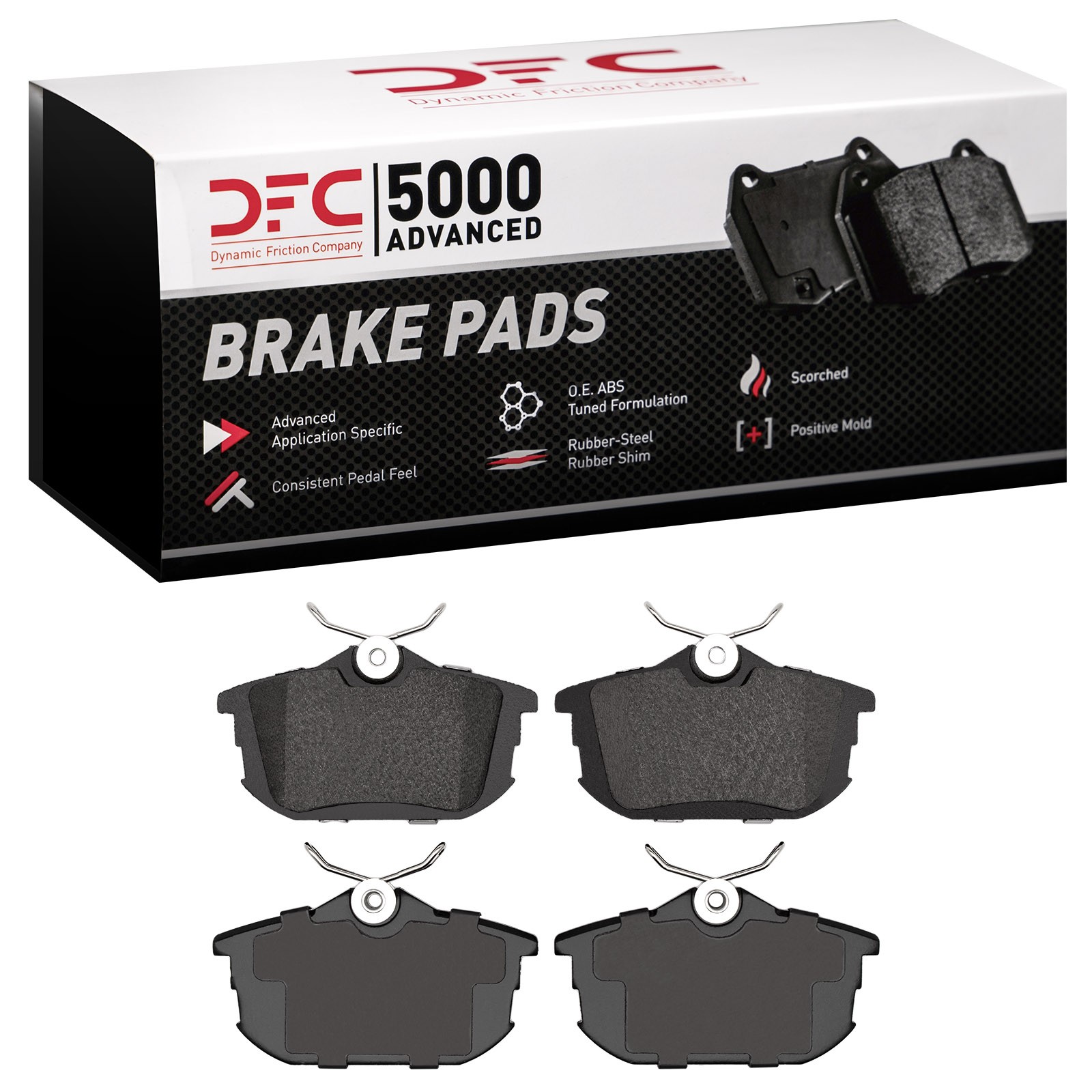 DYN 1551-0838-00 DFC 5000 Advanced Brake Pads - Low Metallic - Image 2