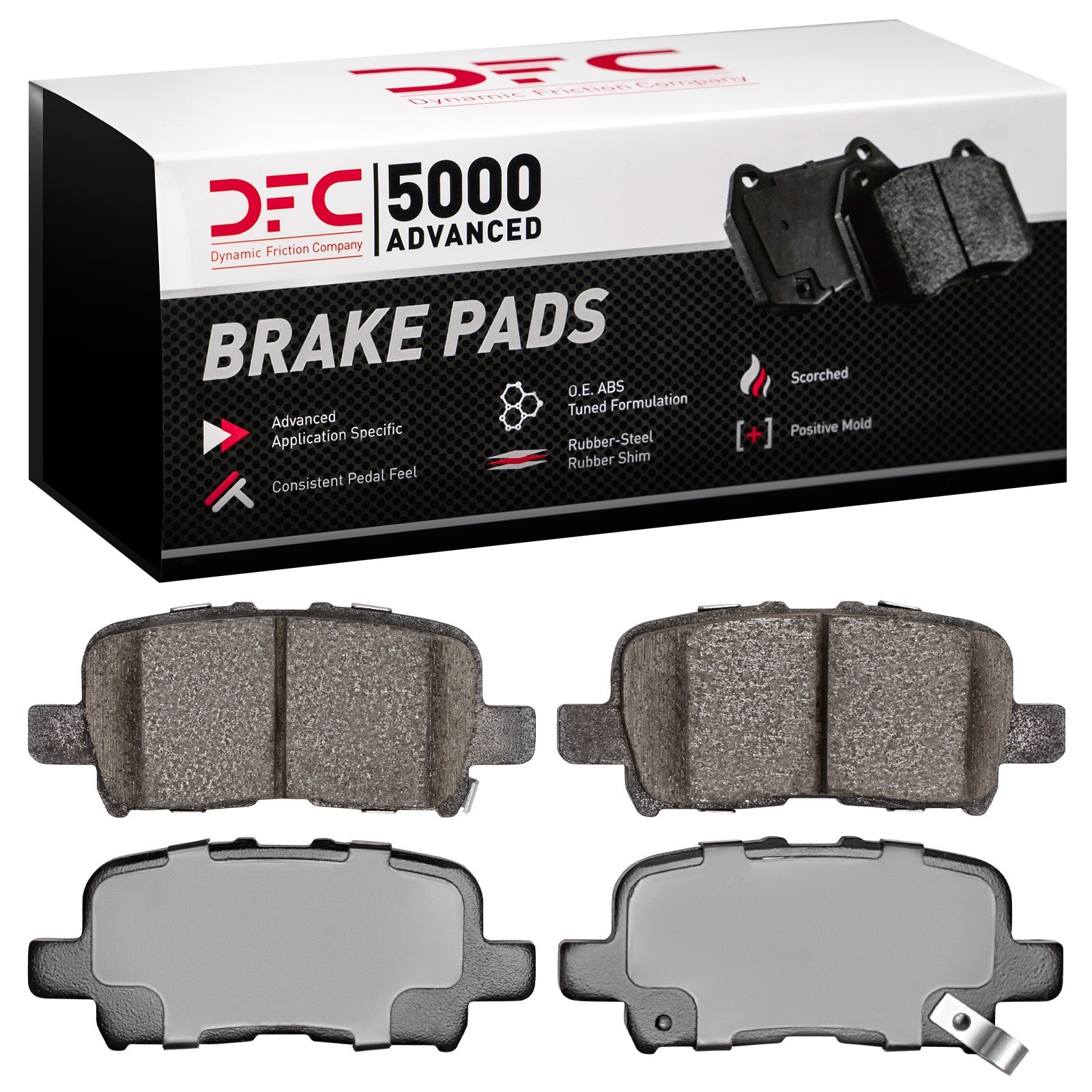 DYN-1551-0865-00 DFC 5000 Advanced Brake Pads - Ceramic - Image 2