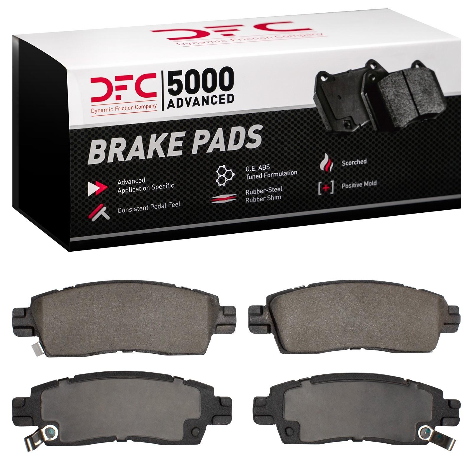 DYN-1551-0883-00 DFC 5000 Advanced Brake Pads - Ceramic - Image 2