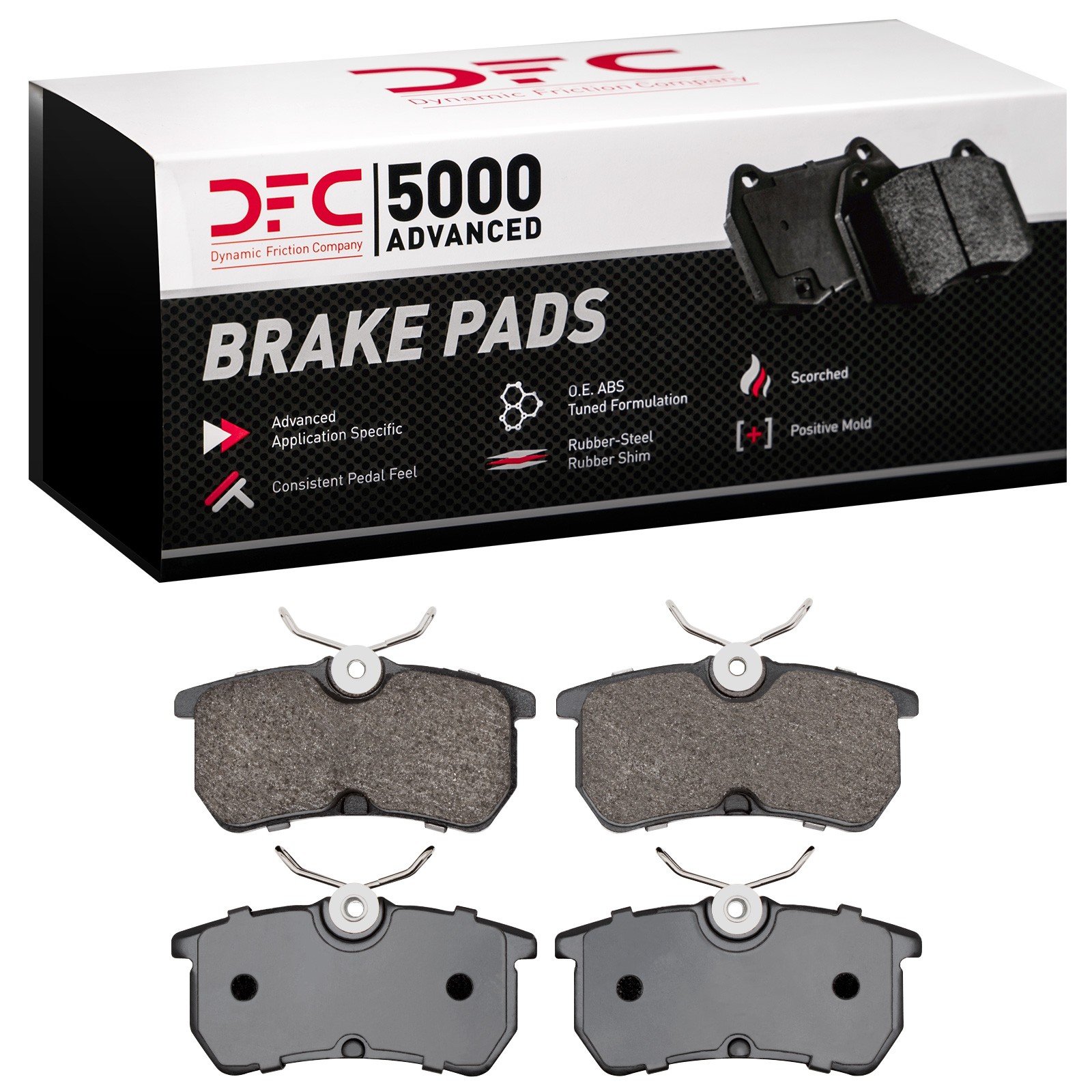 DYN 1551-0886-00 DFC 5000 Advanced Brake Pads - Low Metallic - Image 2