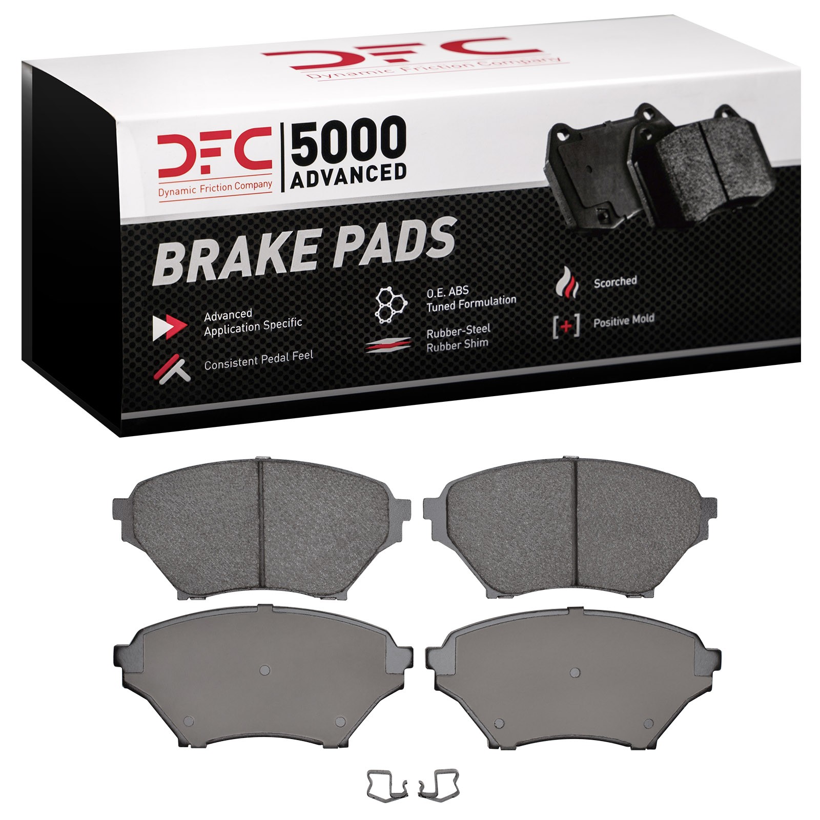 DYN 1551-0890-00 DFC 5000 Advanced Brake Pads - Ceramic - Image 2