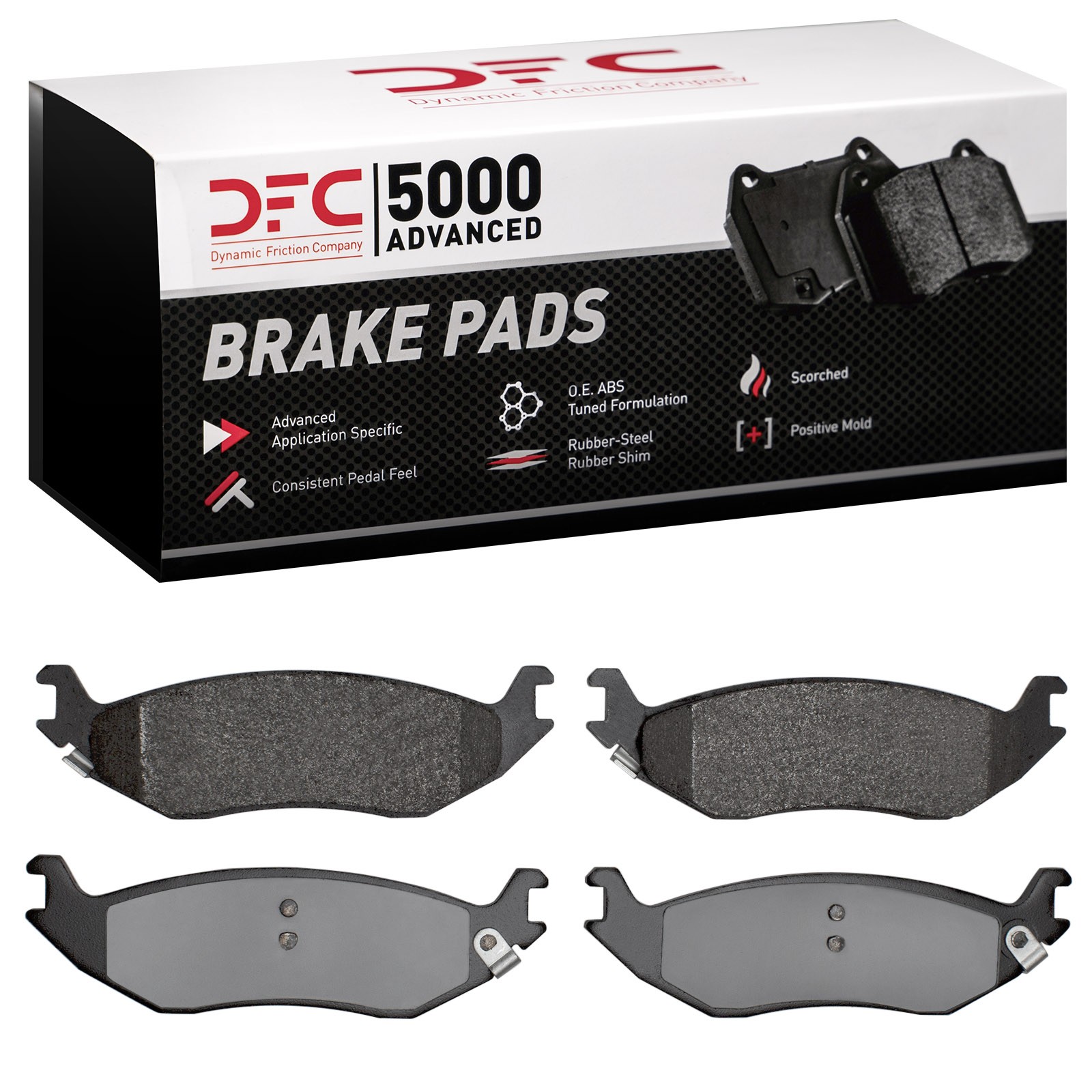 DYN-1551-0898-00 DFC 5000 Advanced Brake Pads - Semi Metallic - Image 2
