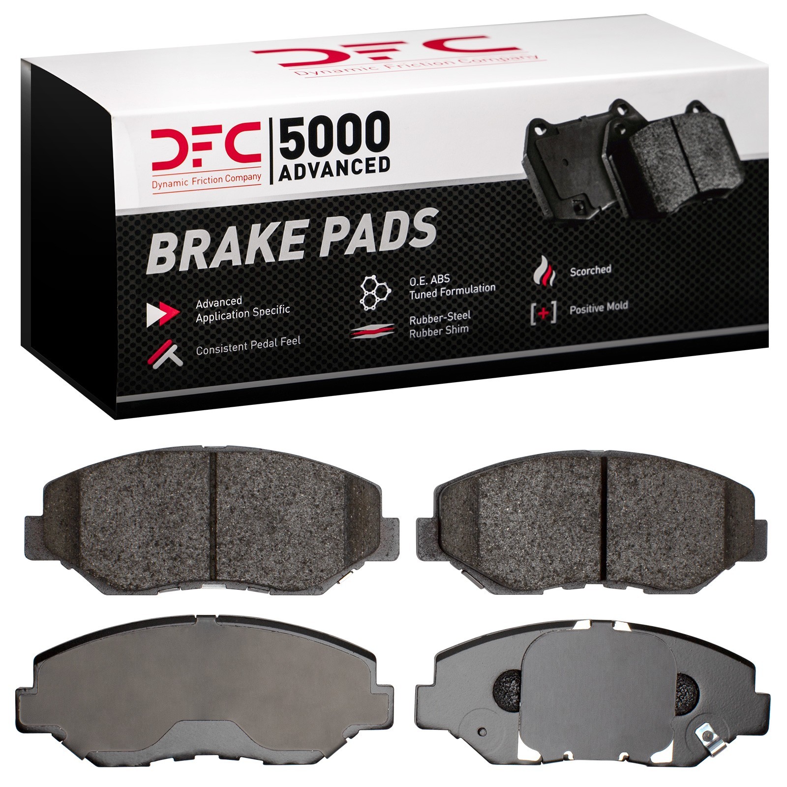 DYN-1551-0914-00 DFC 5000 Advanced Brake Pads - Ceramic - Image 2