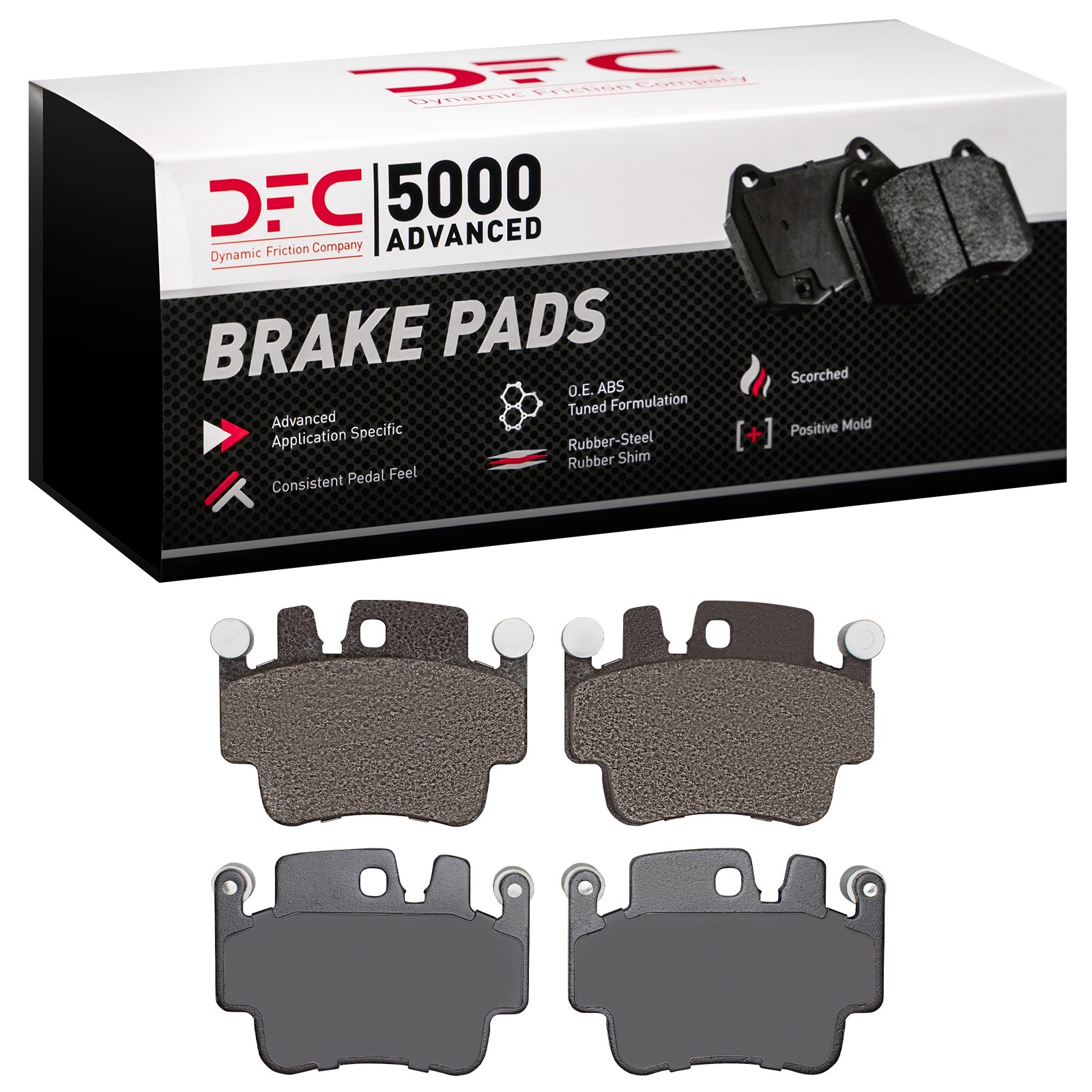 DYN 1551-0917-00 DFC 5000 Advanced Brake Pads - Low Metallic - Image 2