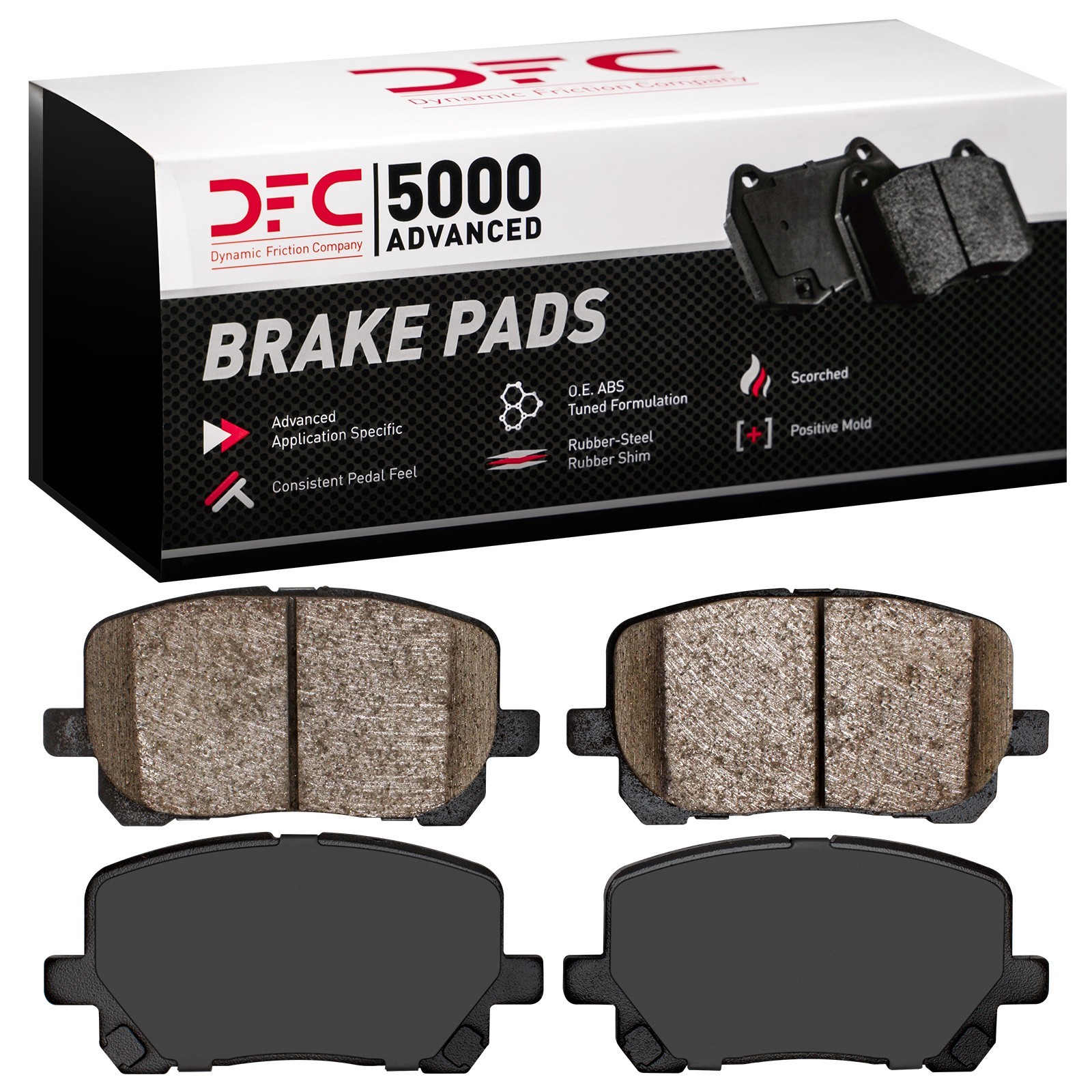 DYN-1551-0923-00 DFC 5000 Advanced Brake Pads - Ceramic - Image 2