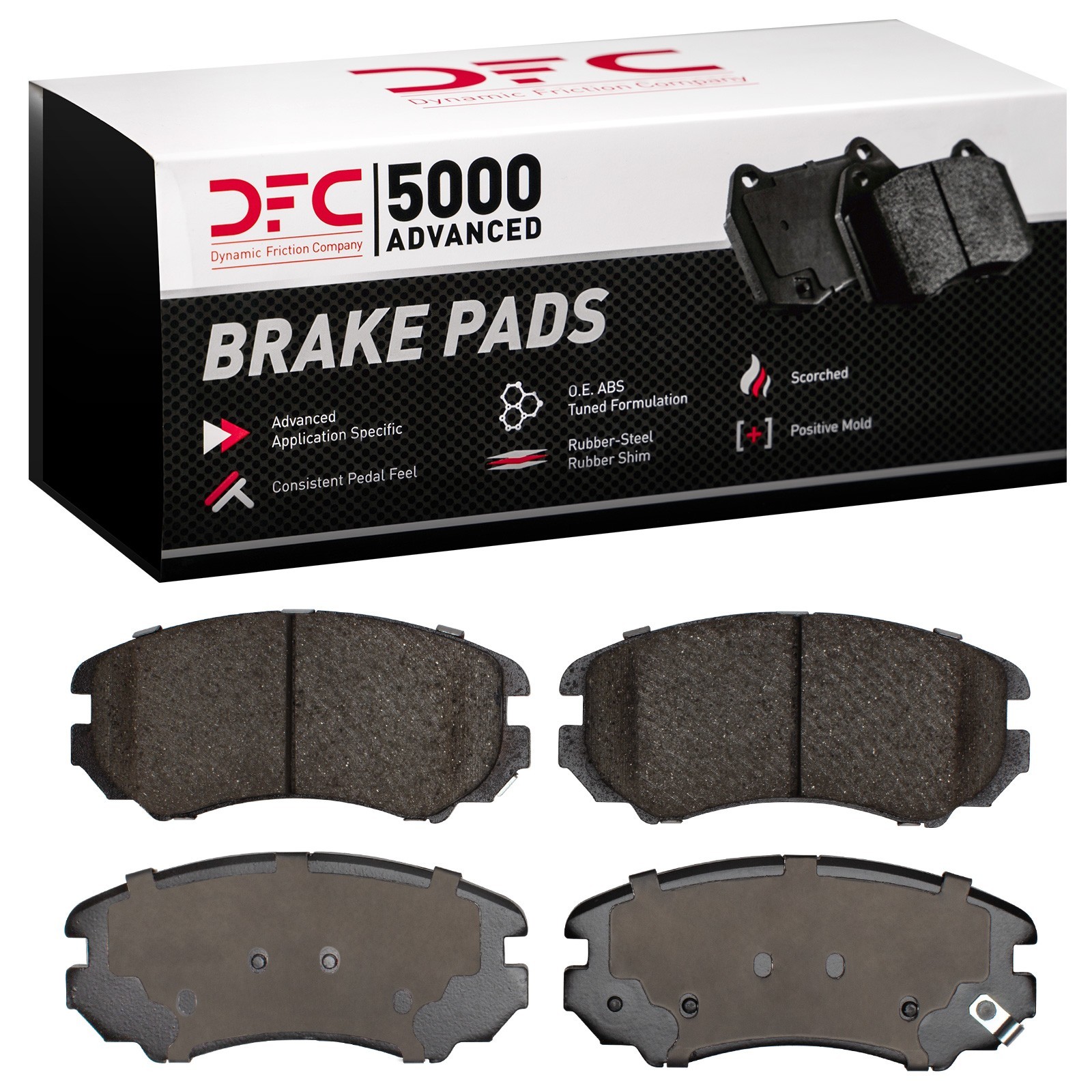 DYN-1551-0924-00 DFC 5000 Advanced Brake Pads - Ceramic - Image 2