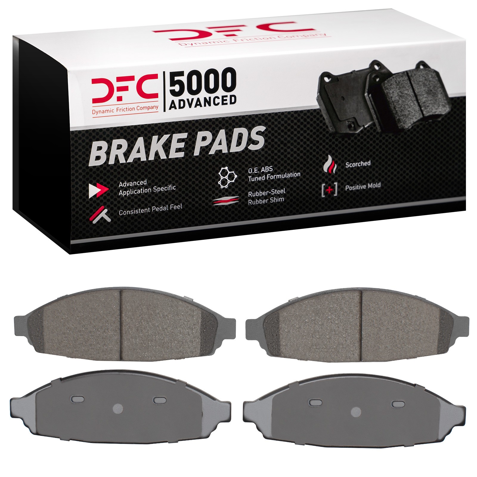 DYN-1551-0931-00 DFC 5000 Advanced Brake Pads - Ceramic - Image 2