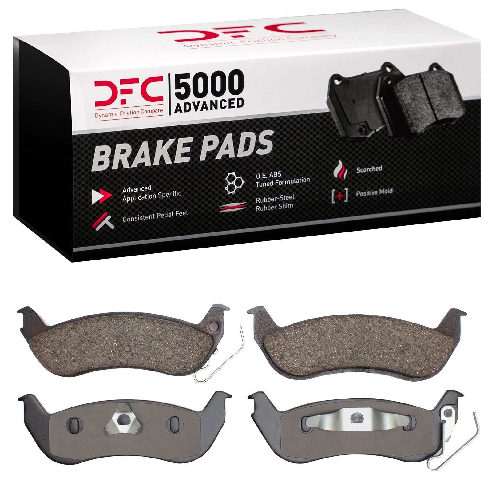 DYN 1551-0932-00 DFC 5000 Advanced Brake Pads - Ceramic - Image 2
