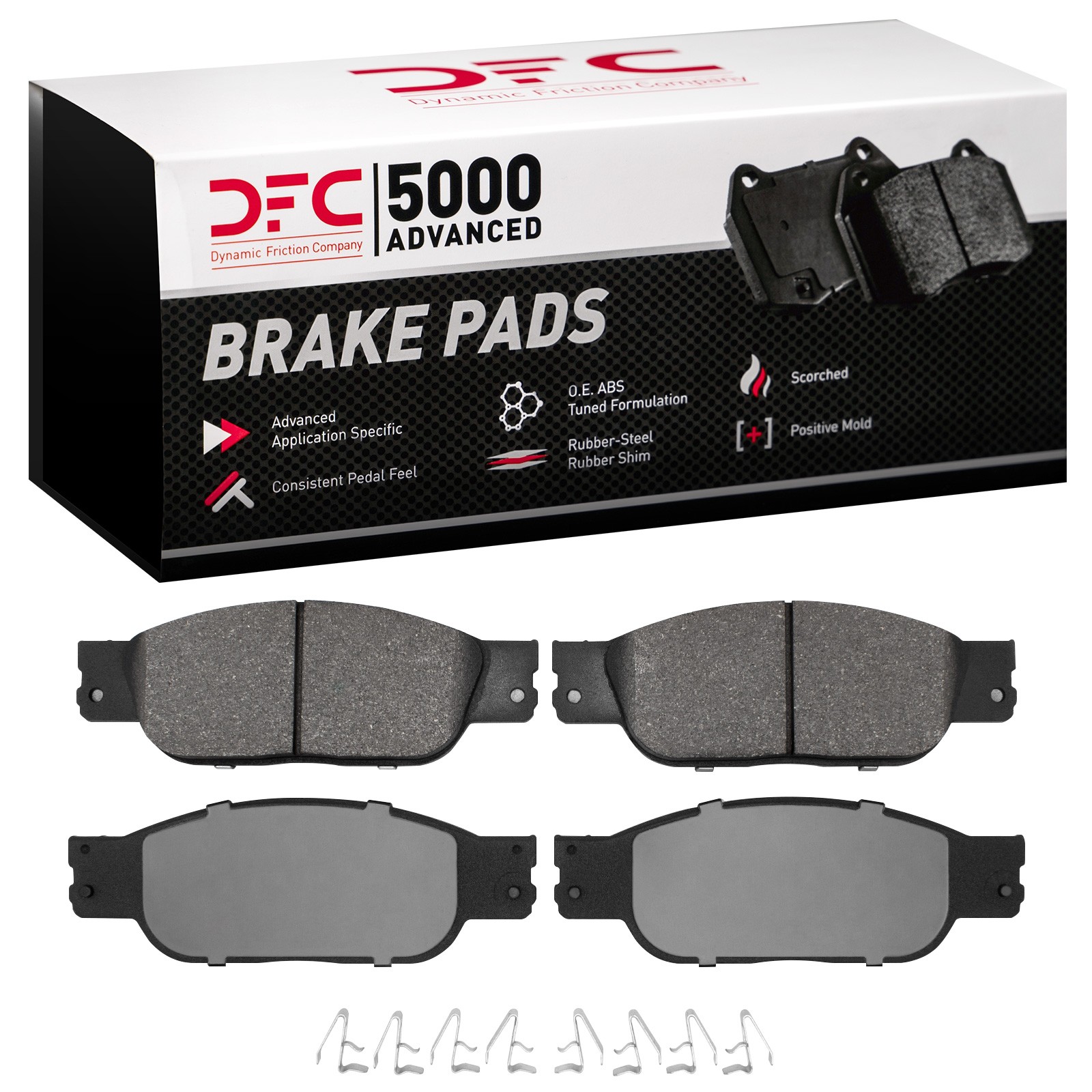 DYN 1551-0933-00 DFC 5000 Advanced Brake Pads - Low Metallic - Image 2