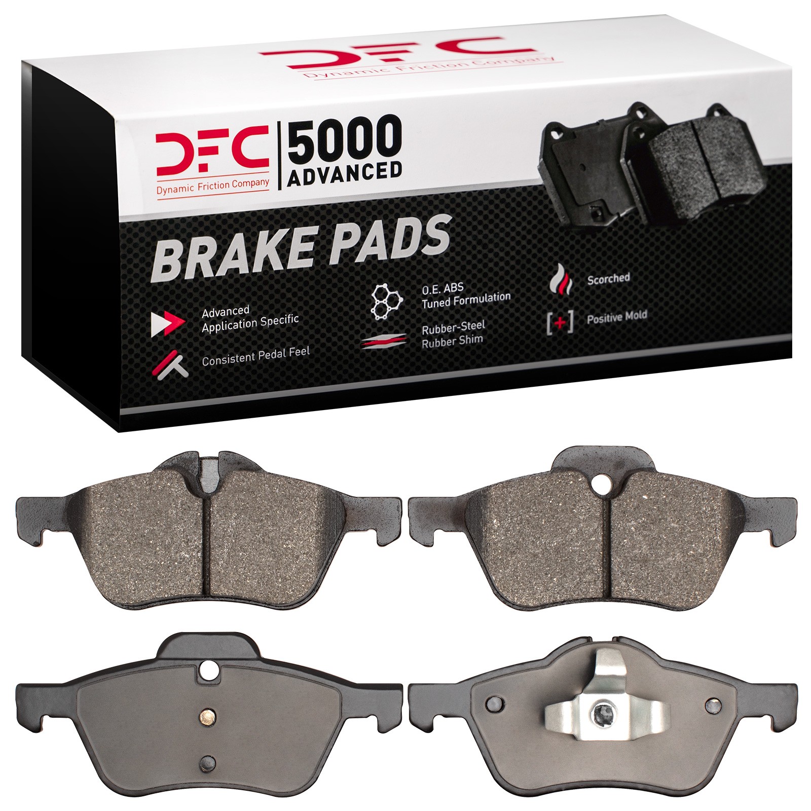 DYN-1551-0939-00 DFC 5000 Advanced Brake Pads - Low Metallic - Image 2