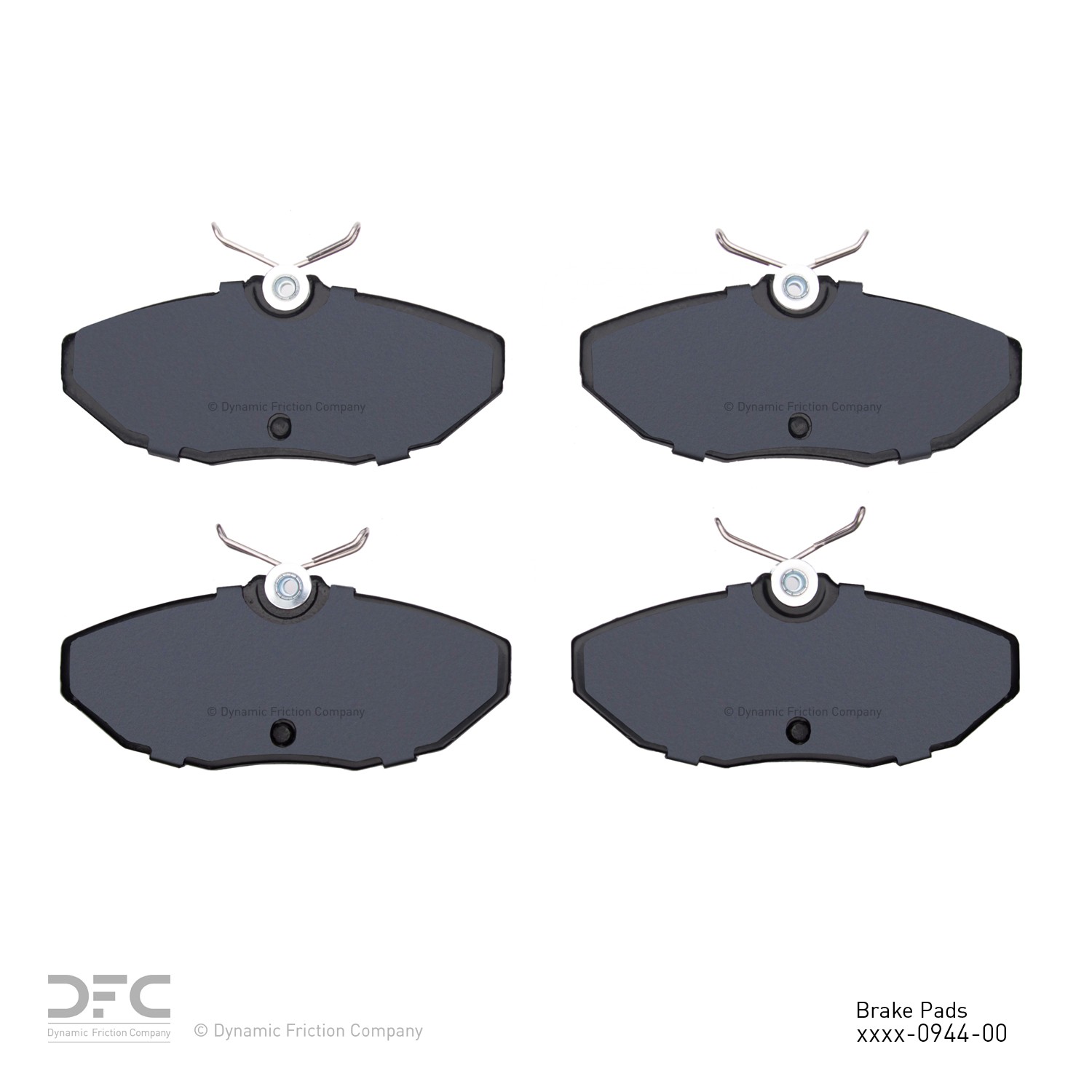 DYN 1551-0944-00 DFC 5000 Advanced Brake Pads - Low Metallic