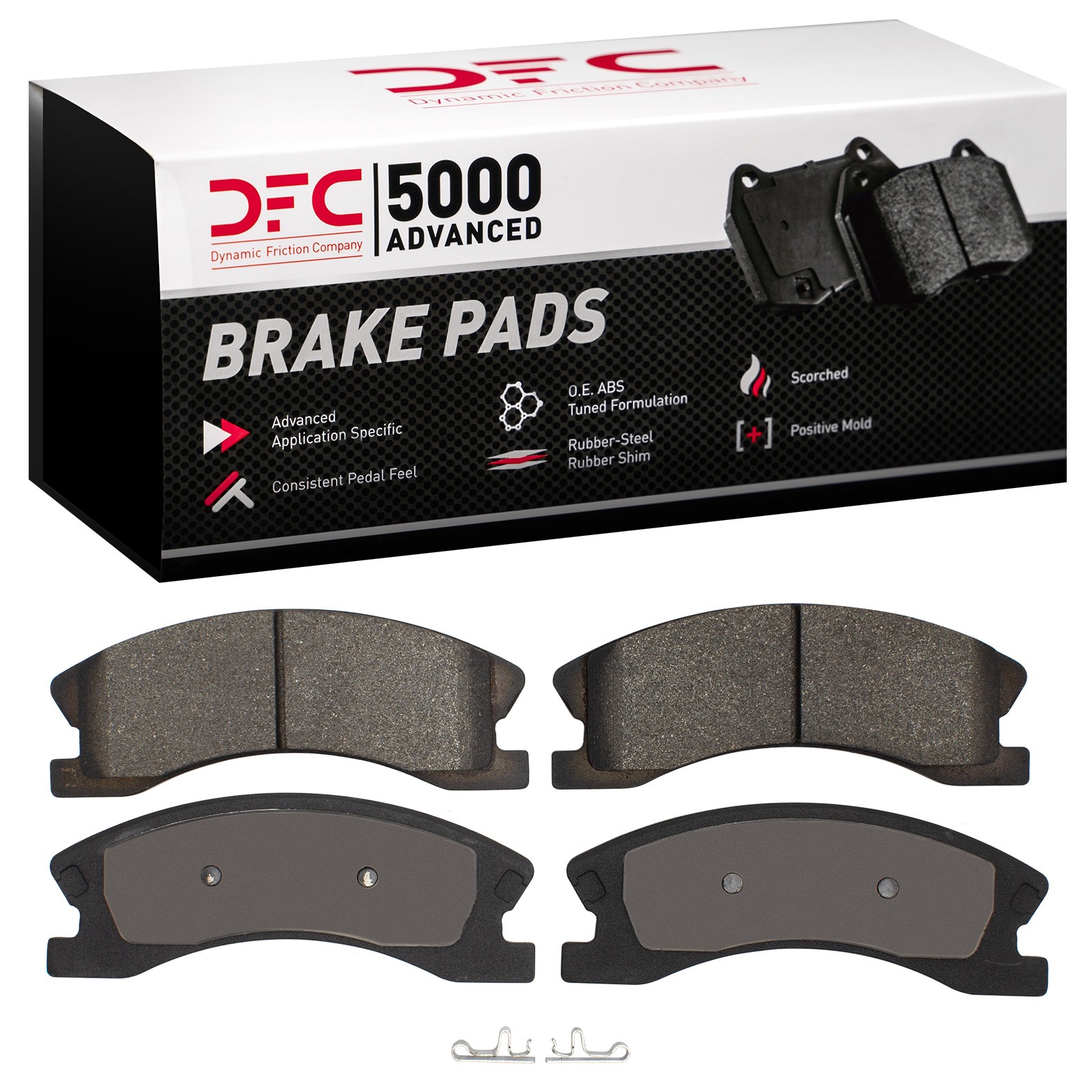 DYN 1551-0945-00 DFC 5000 Advanced Brake Pads - Semi Metallic - Image 2