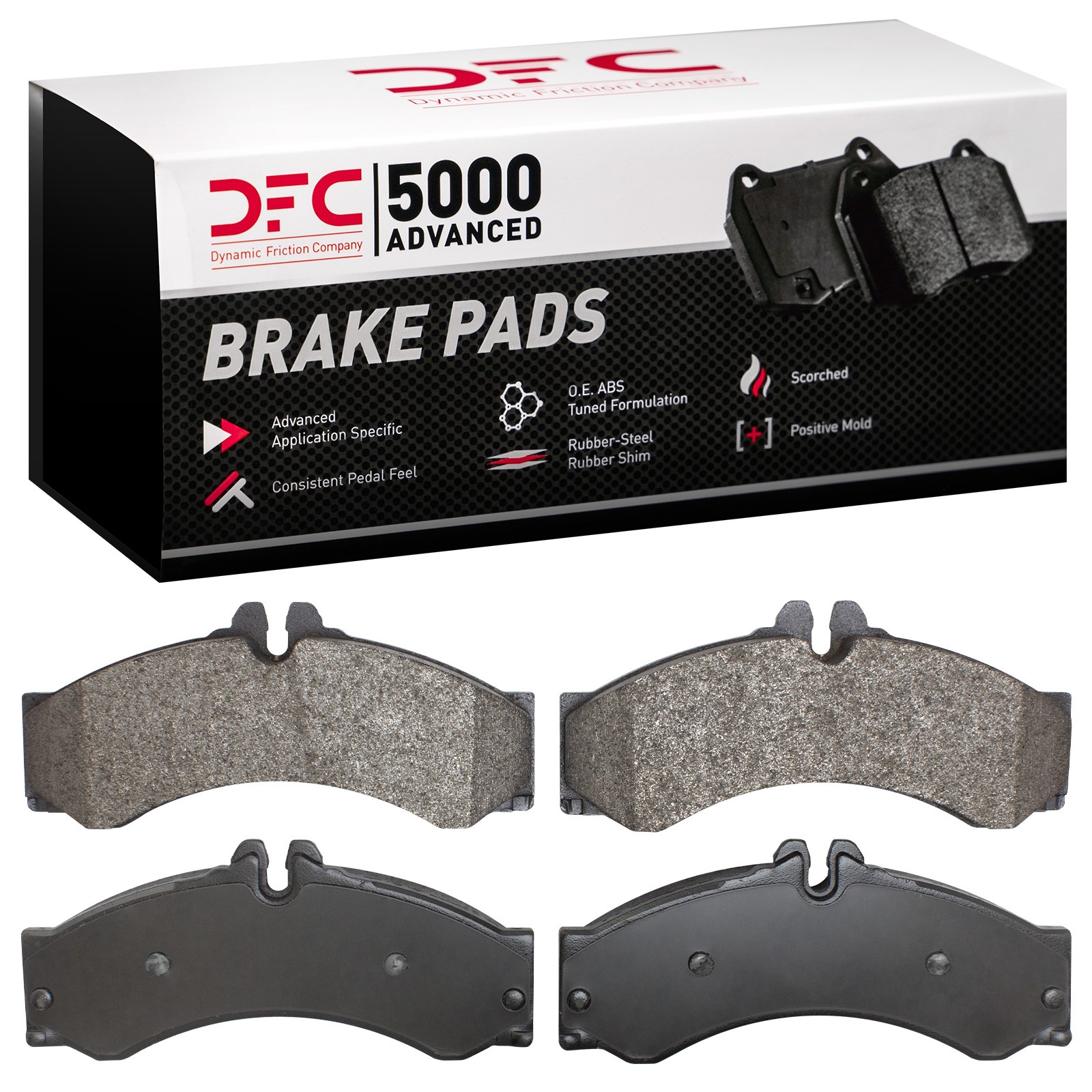 DYN-1551-0949-00 DFC 5000 Advanced Brake Pads - Semi Metallic - Image 2