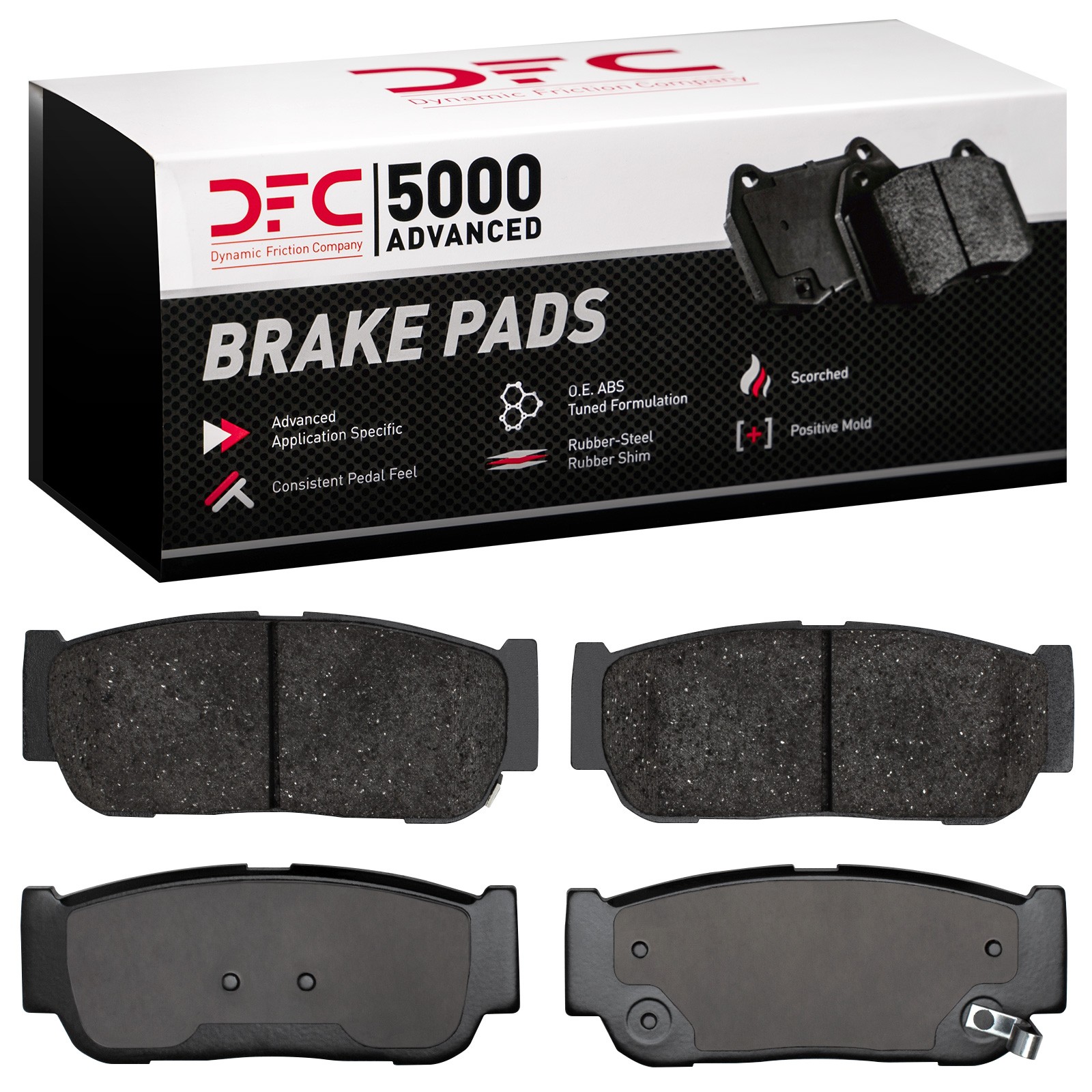 DYN-1551-0954-00 DFC 5000 Advanced Brake Pads - Ceramic - Image 2