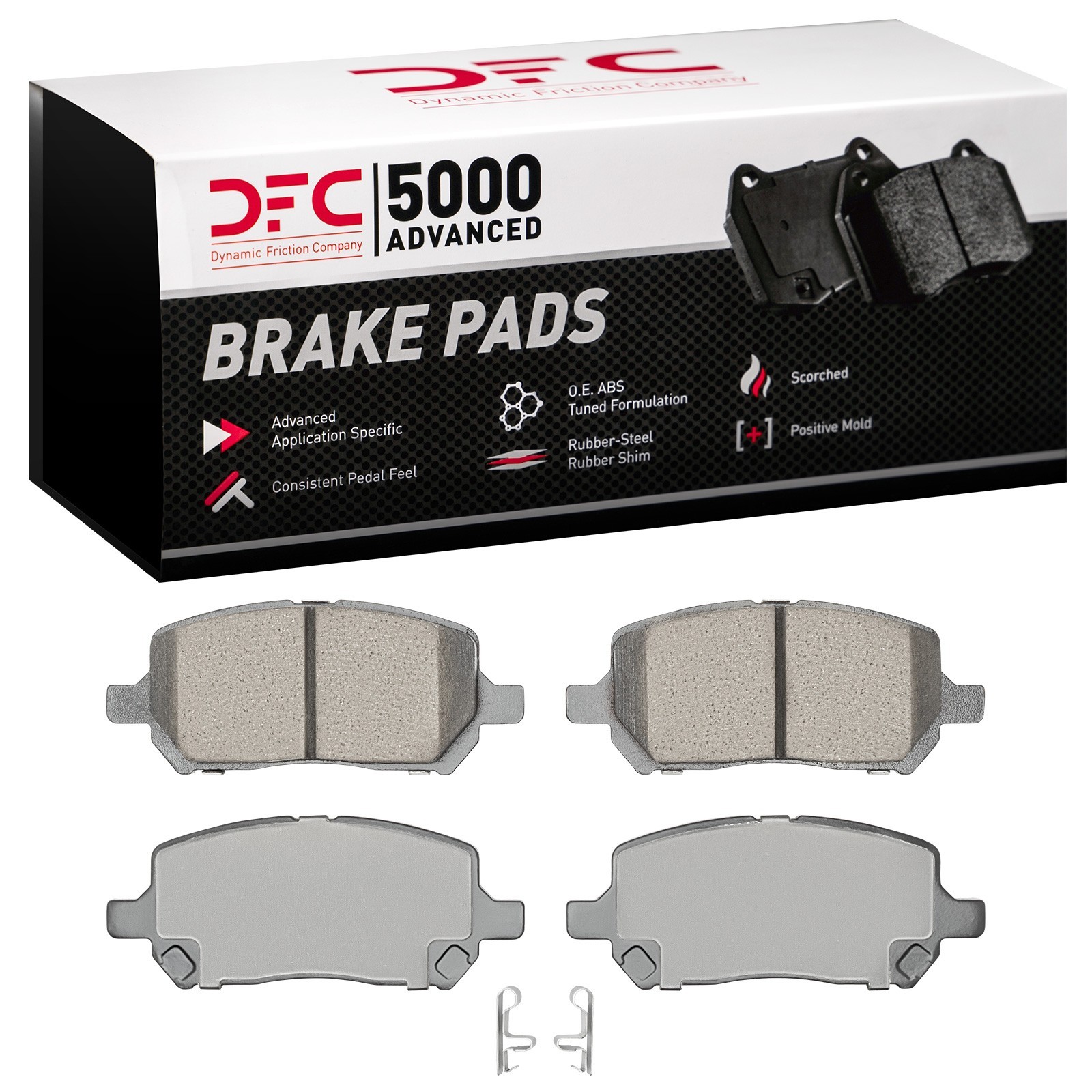 DYN 1551-0956-00 DFC 5000 Advanced Brake Pads - Ceramic - Image 2