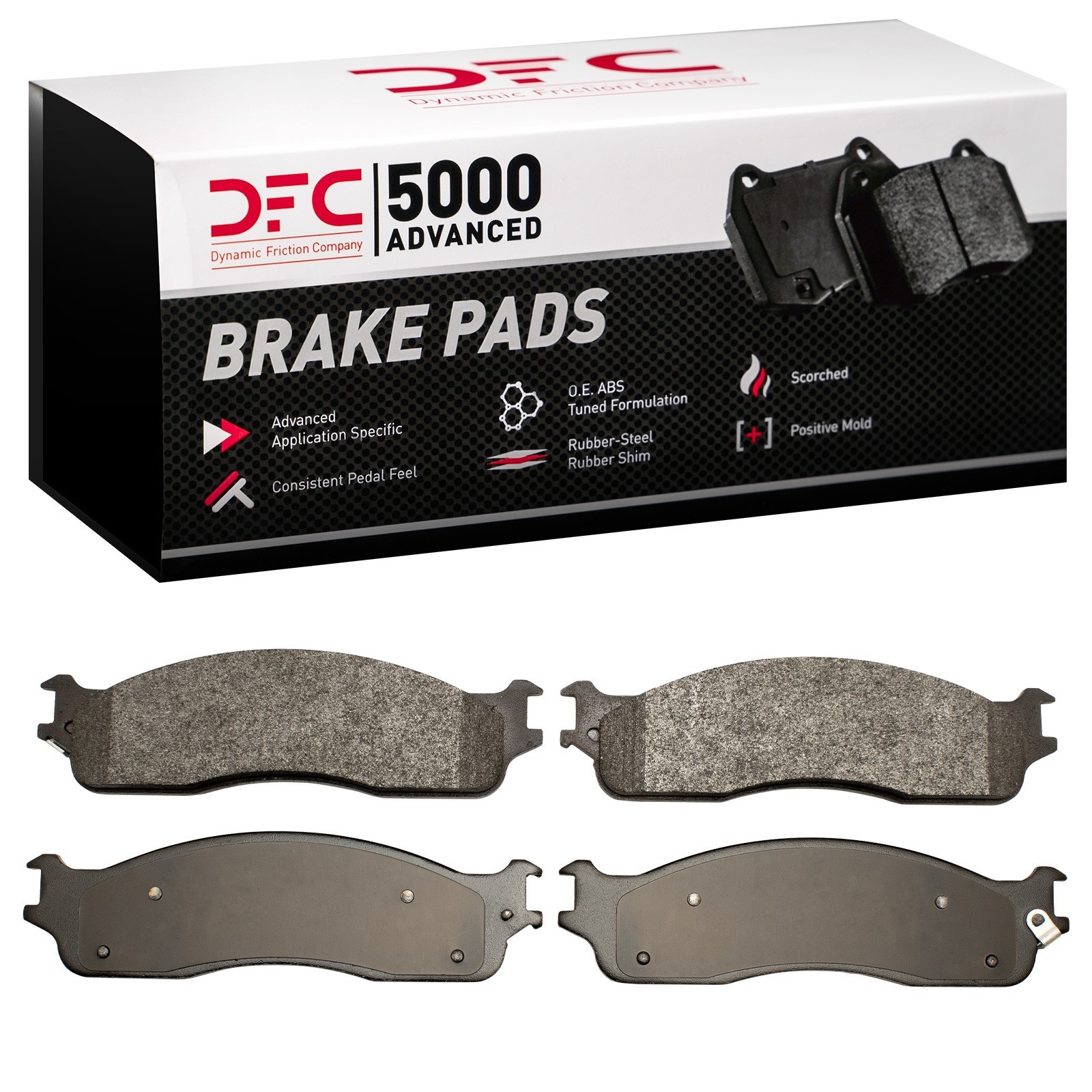 DYN 1551-0965-00 DFC 5000 Advanced Brake Pads - Semi Metallic - Image 2